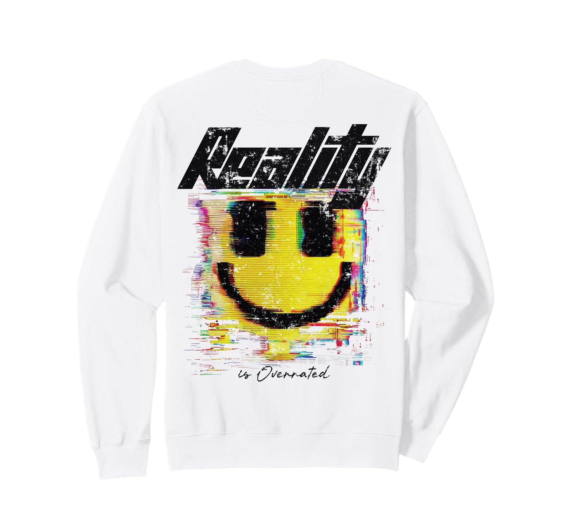 Y2K Back Streetwear Smile Sweatshirt - Streetwear Style Unisex - T-Shirt, Sweatshirt, Hoodie