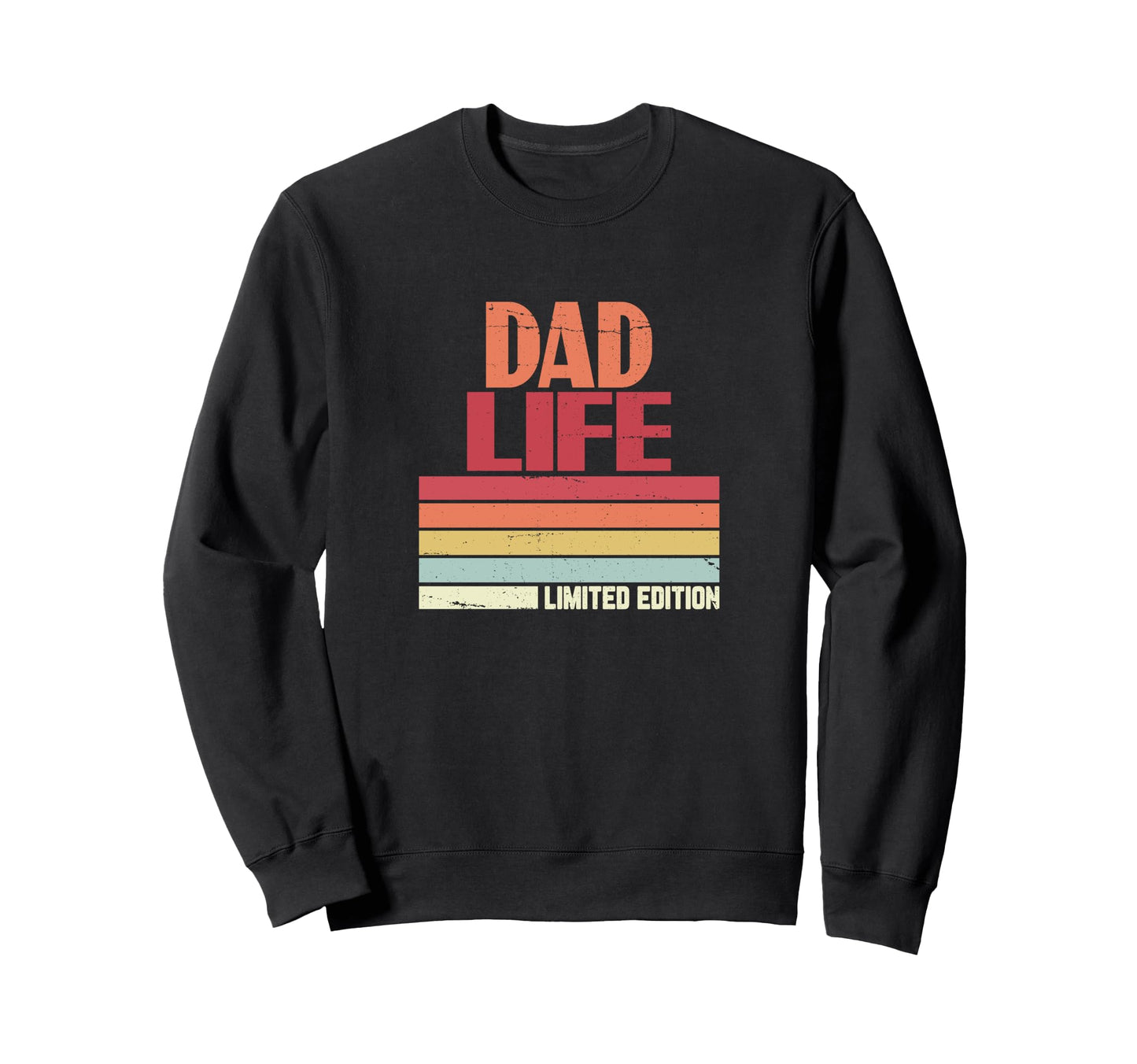 Fathers Day Stripe Coolest Dad Sweatshirt - Aesthetic Graphic Men Women - T-Shirt, Sweatshirt, Hoodie