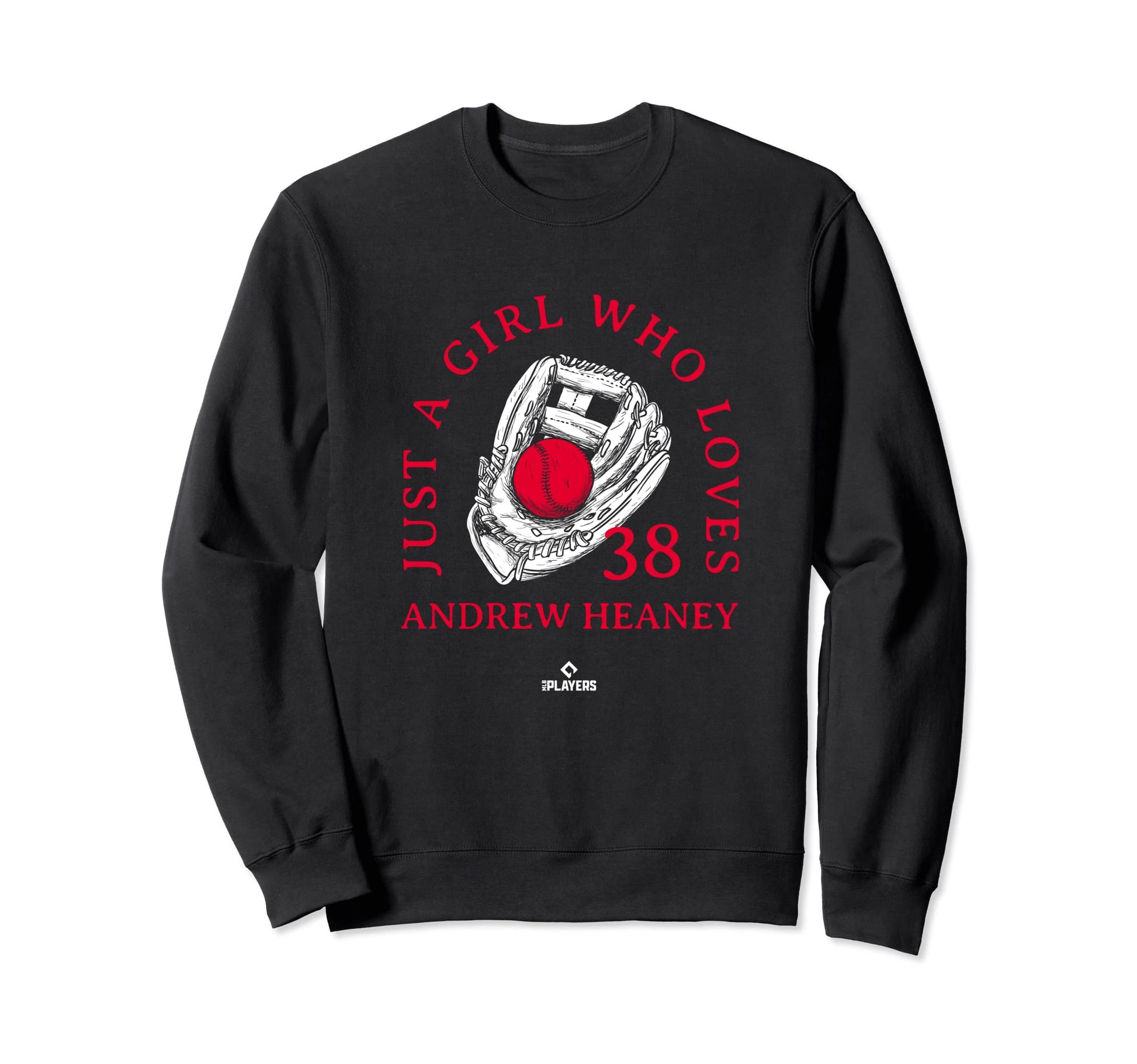 Who Loves Andrew Heaney Girlfriend Sweatshirt - Novelty Apparel for Adults - T-Shirt, Sweatshirt, Hoodie