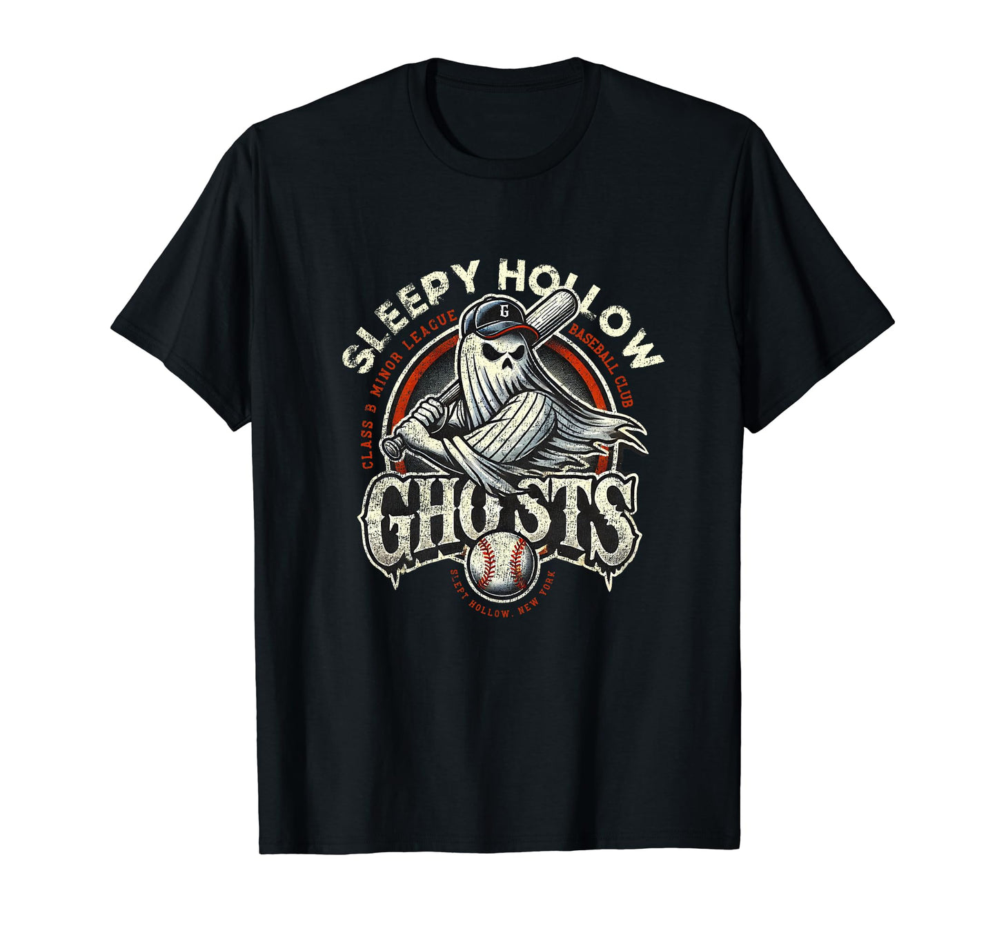 Halloween Sleepy Hollow Ghosts Minor T-Shirt - Novelty Apparel Men Women - T-Shirt, Sweatshirt, Hoodie