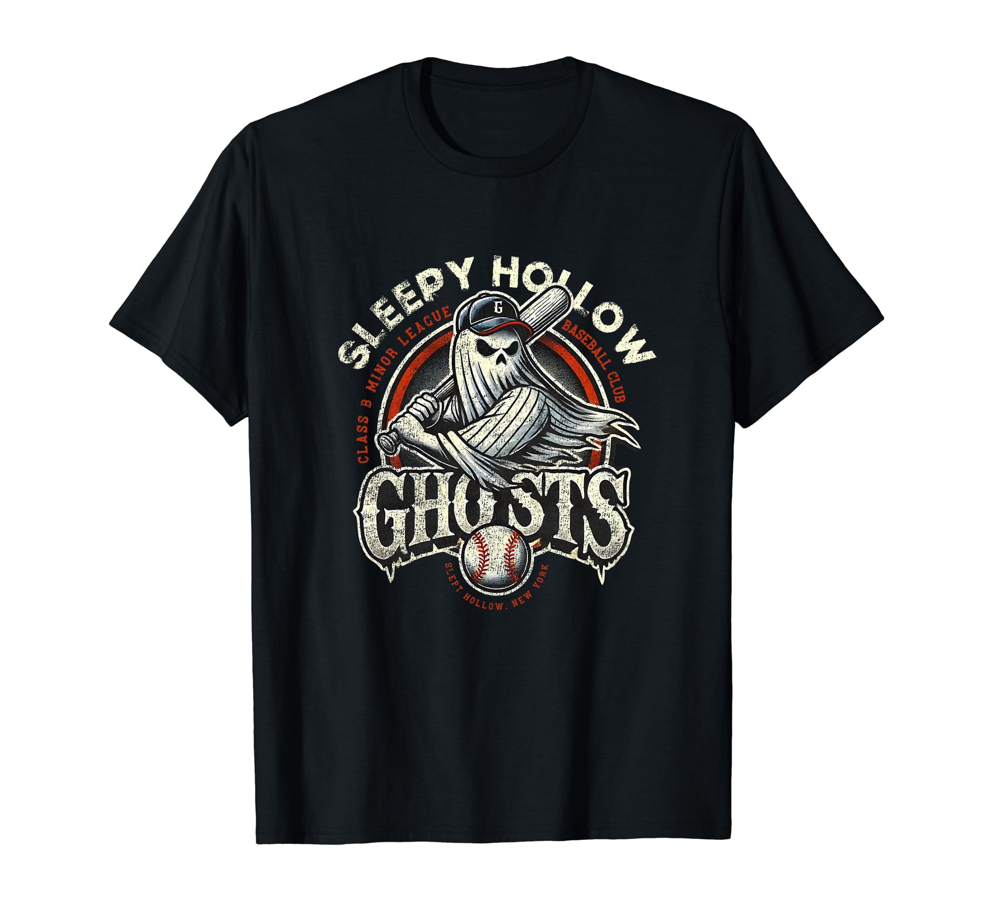 Halloween Sleepy Hollow Ghosts Minor T-Shirt - Novelty Apparel Men Women - T-Shirt, Sweatshirt, Hoodie