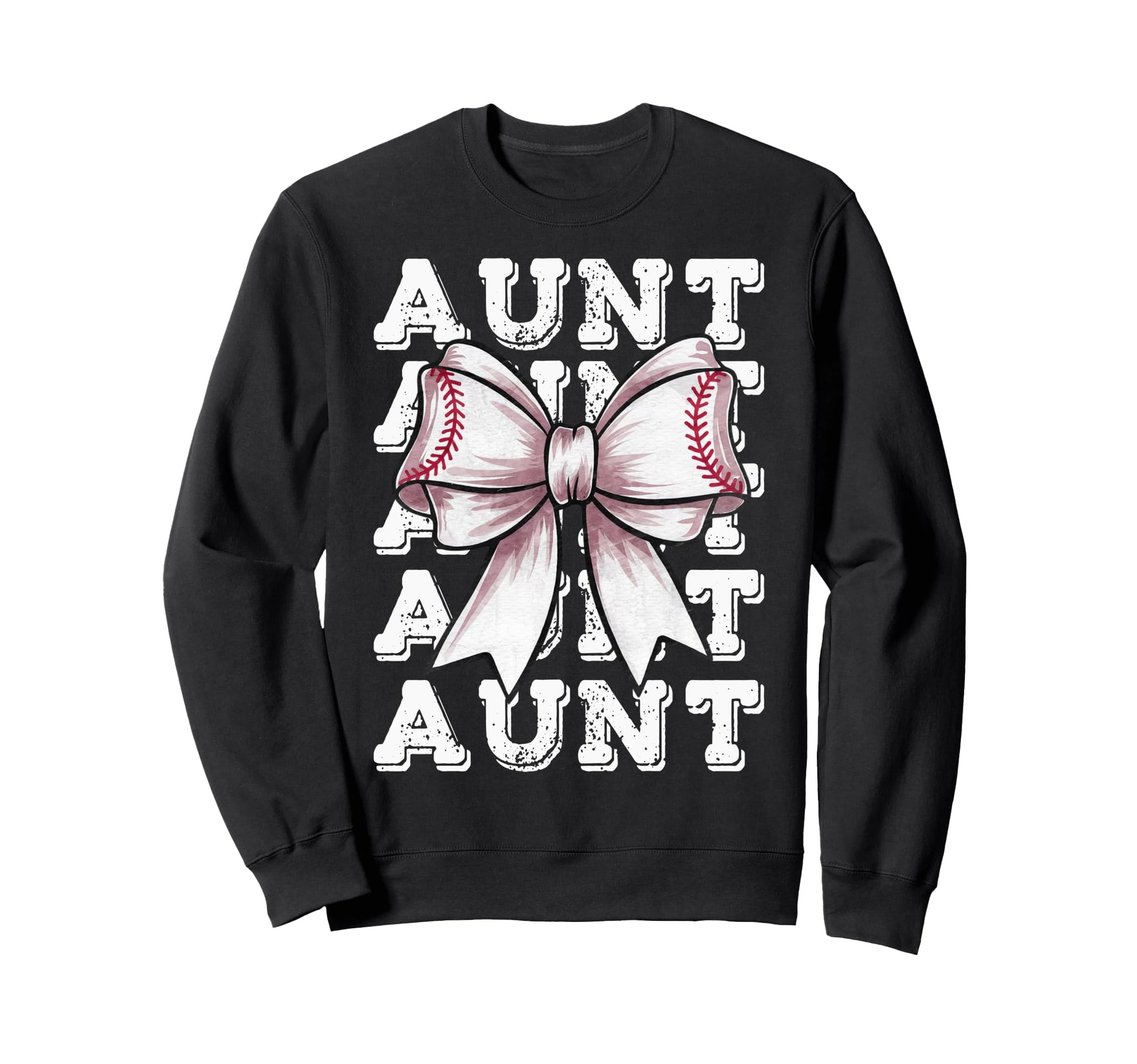 Coquette Baseball Aunt Matching Sweatshirt - Streetwear Style Unisex - T-Shirt, Sweatshirt, Hoodie