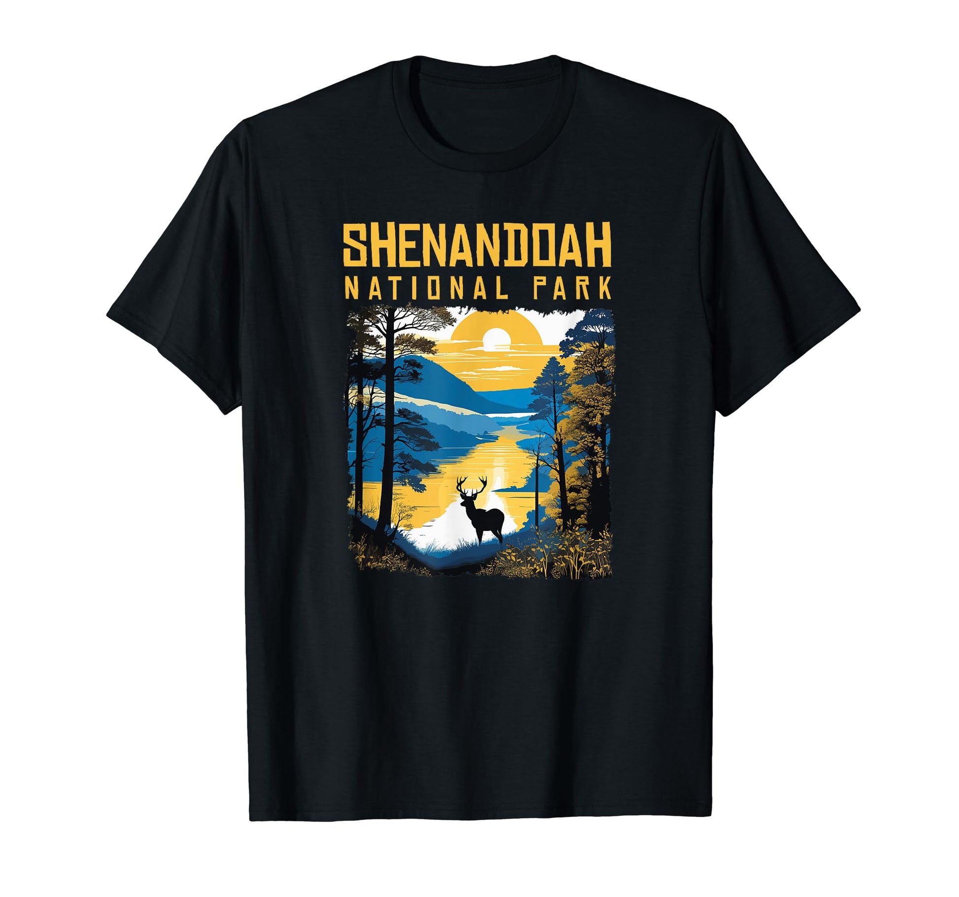 Shenandoah National Park Hiking T-Shirt - Aesthetic Graphic for Adults - T-Shirt, Sweatshirt, Hoodie
