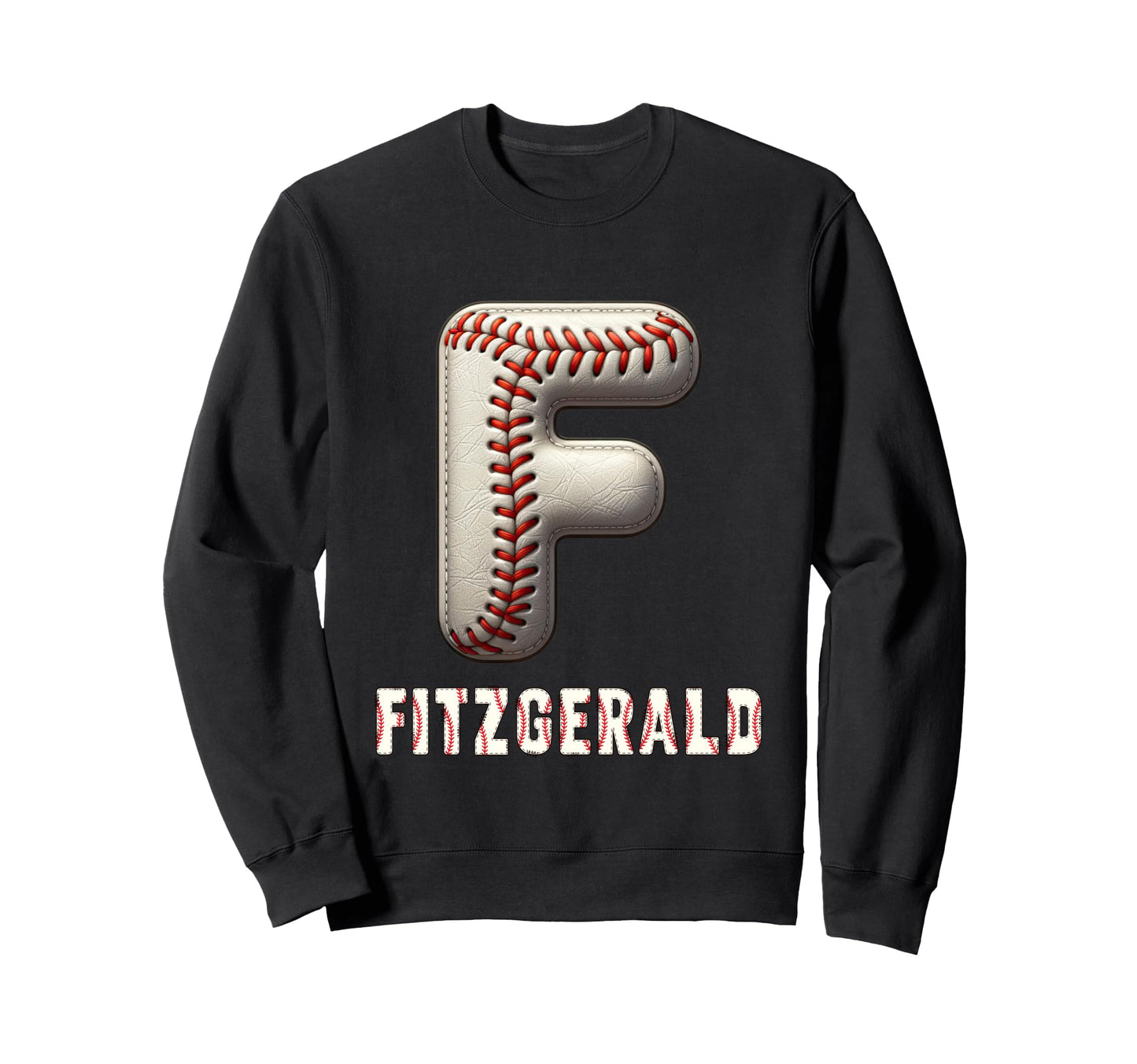 Baseball Home Run Jonathan Initial Sweatshirt - Unique Graphic Men Women - T-Shirt, Sweatshirt, Hoodie