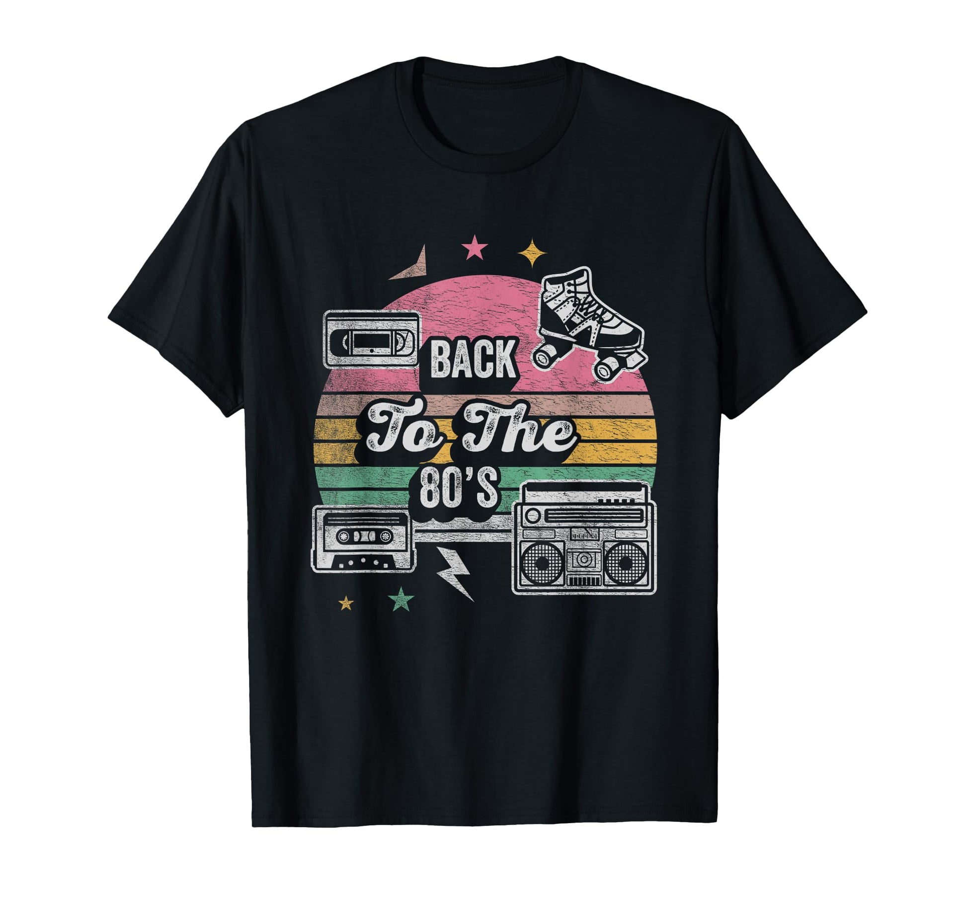 Back To 80S Cassette Boombox Vibes T-Shirt - Streetwear Style for Adults - T-Shirt, Sweatshirt, Hoodie