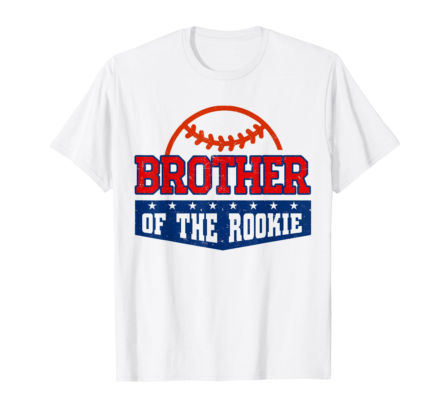 Brother Rookie Baseball 1St Birthday T-Shirt - Minimalist Print Unisex - T-Shirt, Sweatshirt, Hoodie