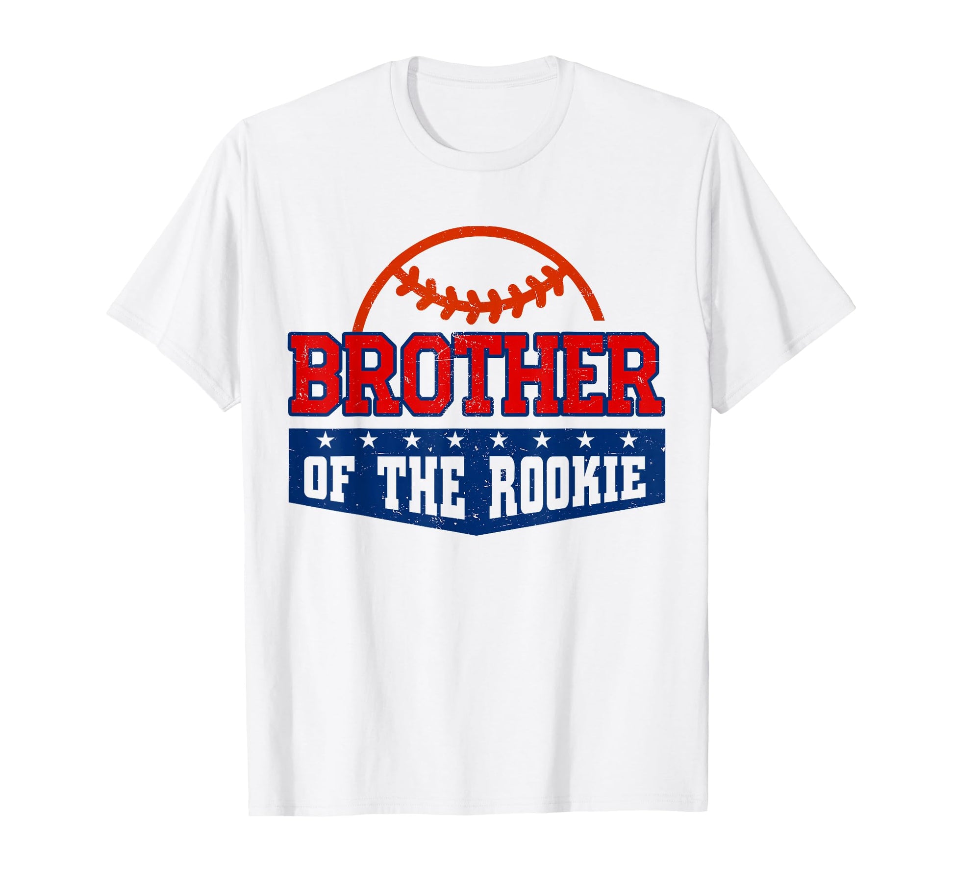 Brother Rookie Baseball 1St Birthday T-Shirt - Minimalist Print Unisex - T-Shirt, Sweatshirt, Hoodie