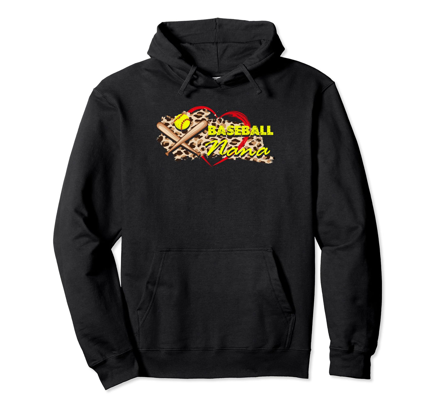 Baseball Nana Grandma Mothers Day Mother Hoodie - Streetwear Style Unisex - T-Shirt, Sweatshirt, Hoodie