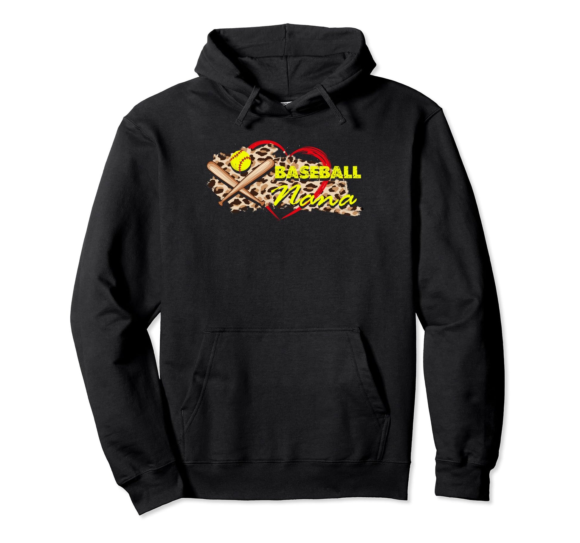 Baseball Nana Grandma Mothers Day Mother Hoodie - Streetwear Style Unisex - T-Shirt, Sweatshirt, Hoodie