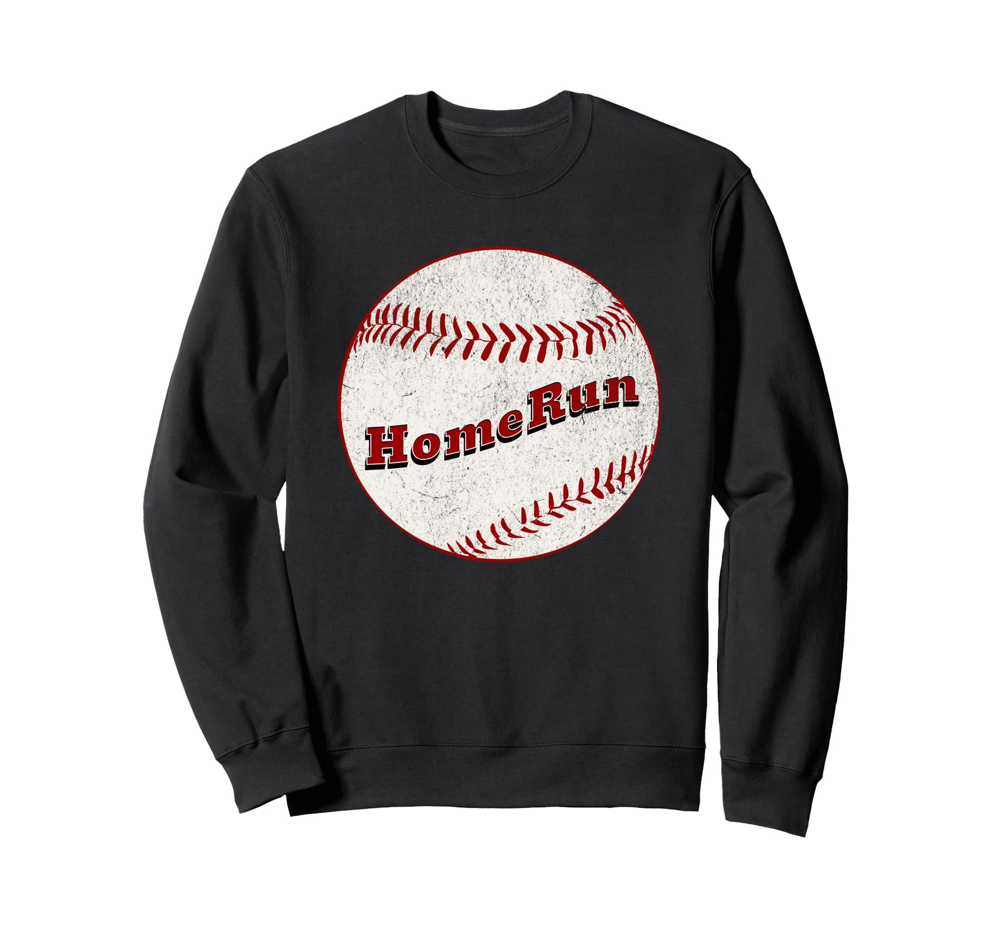 Baseball Homerun Sports Fan Team Fan Sweatshirt - Graphic Print Men Women - T-Shirt, Sweatshirt, Hoodie