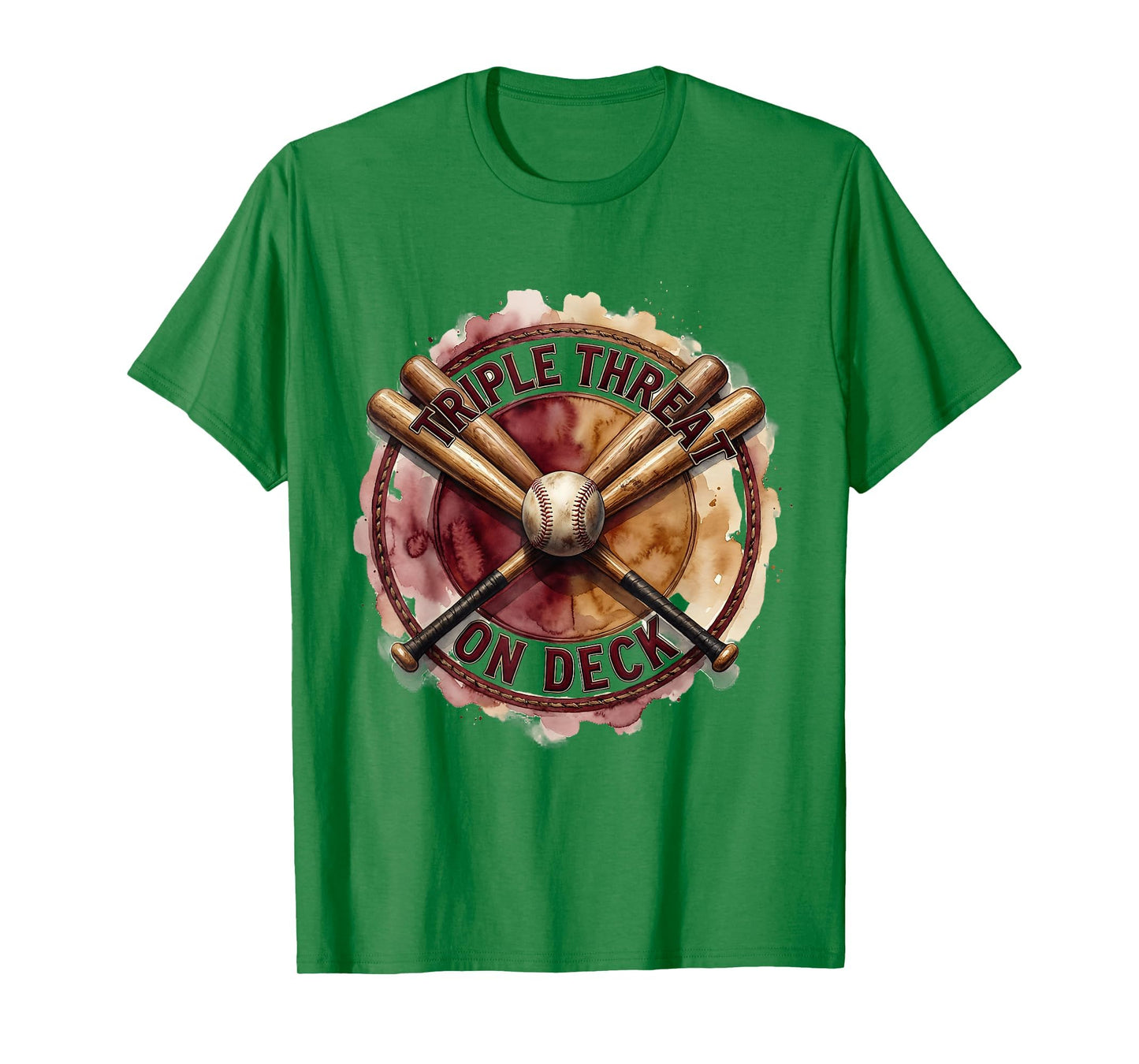 Triple Threat Deck Baseball T-Shirt - Streetwear Style Unisex - T-Shirt, Sweatshirt, Hoodie