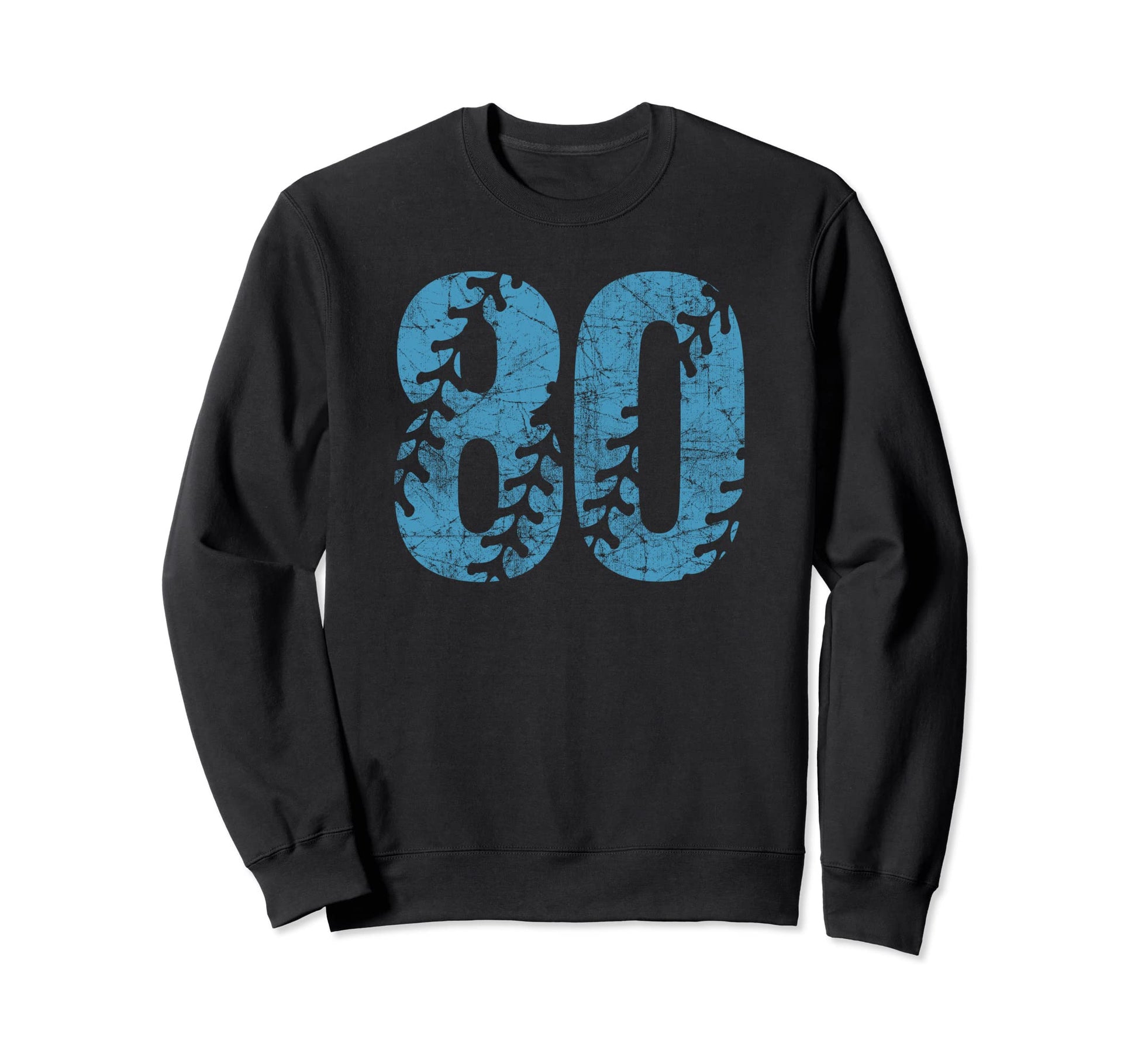Baseball Softball Mom 80 Number Sweatshirt - Custom Art Print Men Women - T-Shirt, Sweatshirt, Hoodie