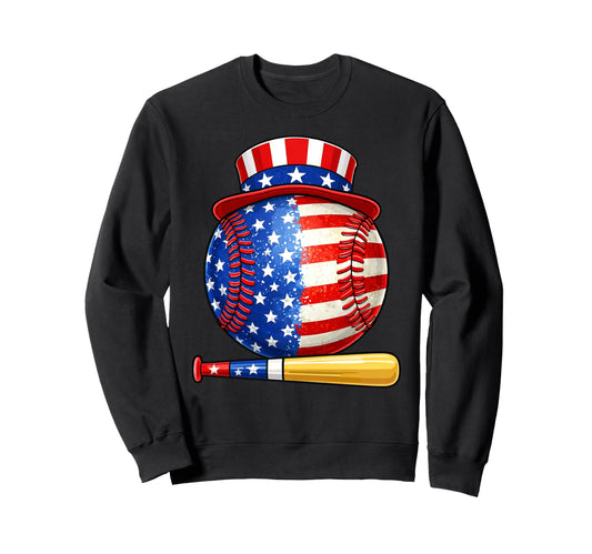 Baseball 4Th July 250Th Years Freedom Sweatshirt - Streetwear Style Unisex - T-Shirt, Sweatshirt, Hoodie