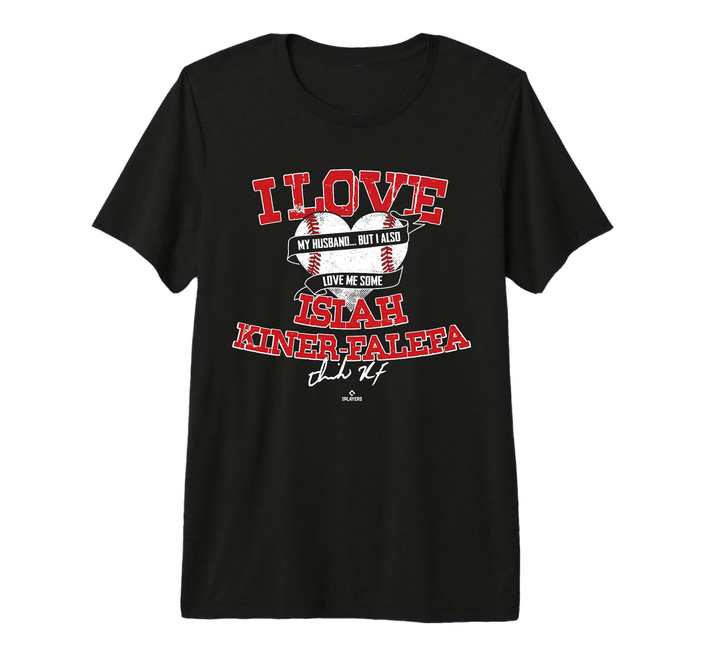I Love Isiah Kiner Falefa Tri Blend T-Shirt - Trendy Graphic Unisex - T-Shirt, Sweatshirt, Hoodie