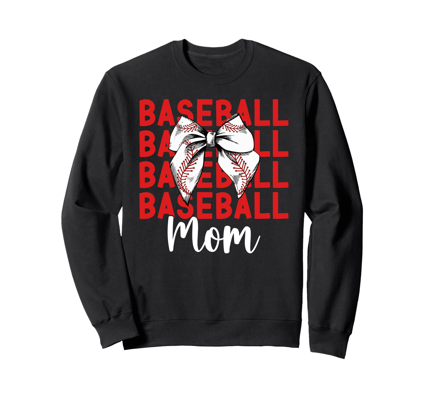 Baseball Mom Baseball Player Mom Sweatshirt - Unique Graphic Unisex - T-Shirt, Sweatshirt, Hoodie