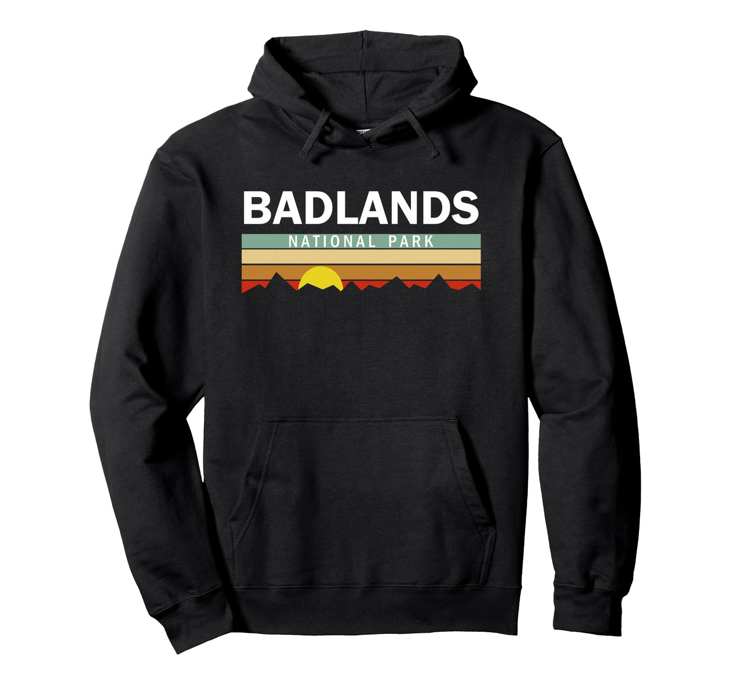 Badlands National Park Hoodie - Casual Everyday Wear for Adults - T-Shirt, Sweatshirt, Hoodie