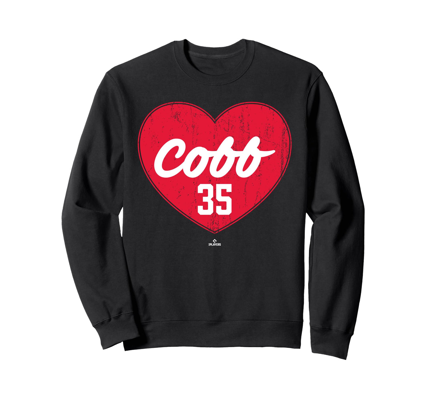 Distressed Heart Alex Cobb Sweatshirt - Streetwear Style for Adults - T-Shirt, Sweatshirt, Hoodie