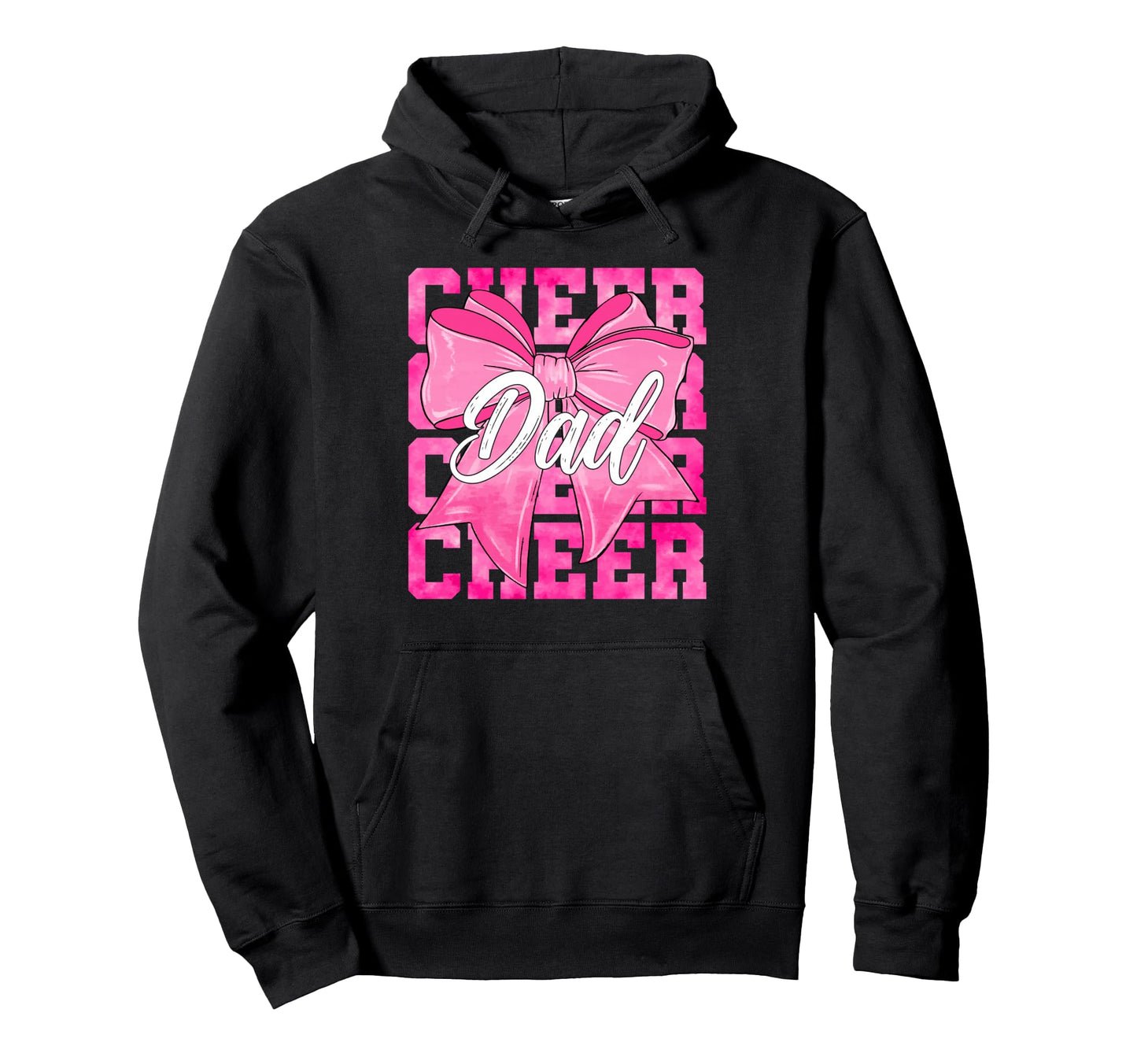 Cheer Dad Funny Fathers Day Coquette Hoodie - Streetwear Style for Adults - T-Shirt, Sweatshirt, Hoodie