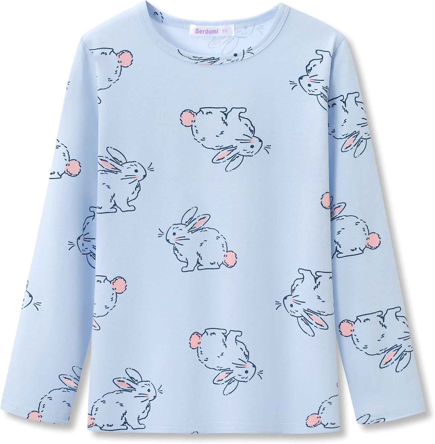 Girls Soft Tops Pink Cute Cat Graphic Size 6-14 - Adult & Kids T-Shirts, Sweatshirts & Hoodies apparel design preview 1