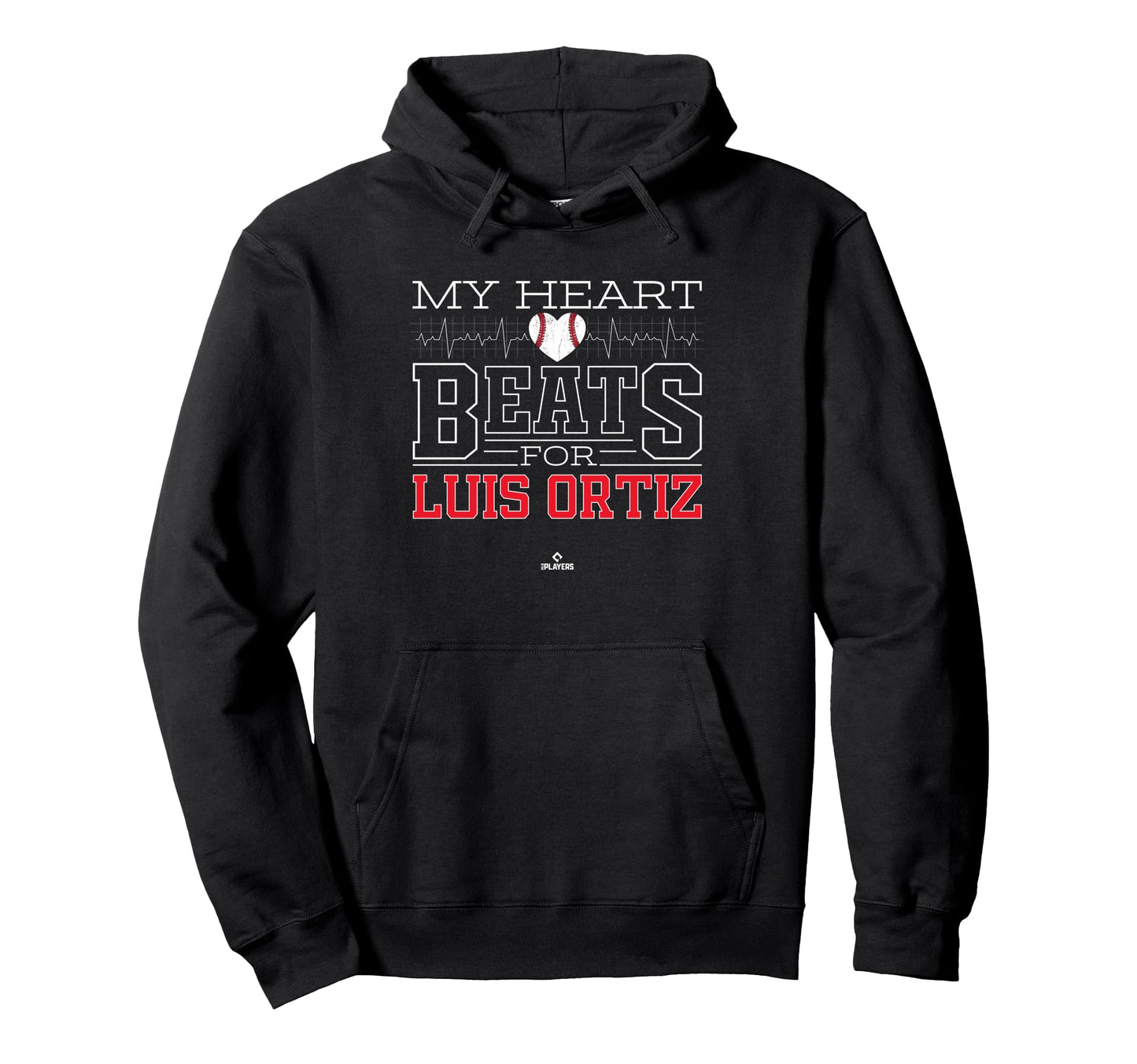 My Heart Beats Luis Ortiz Prospect Hoodie - Custom Art Print Unisex - T-Shirt, Sweatshirt, Hoodie