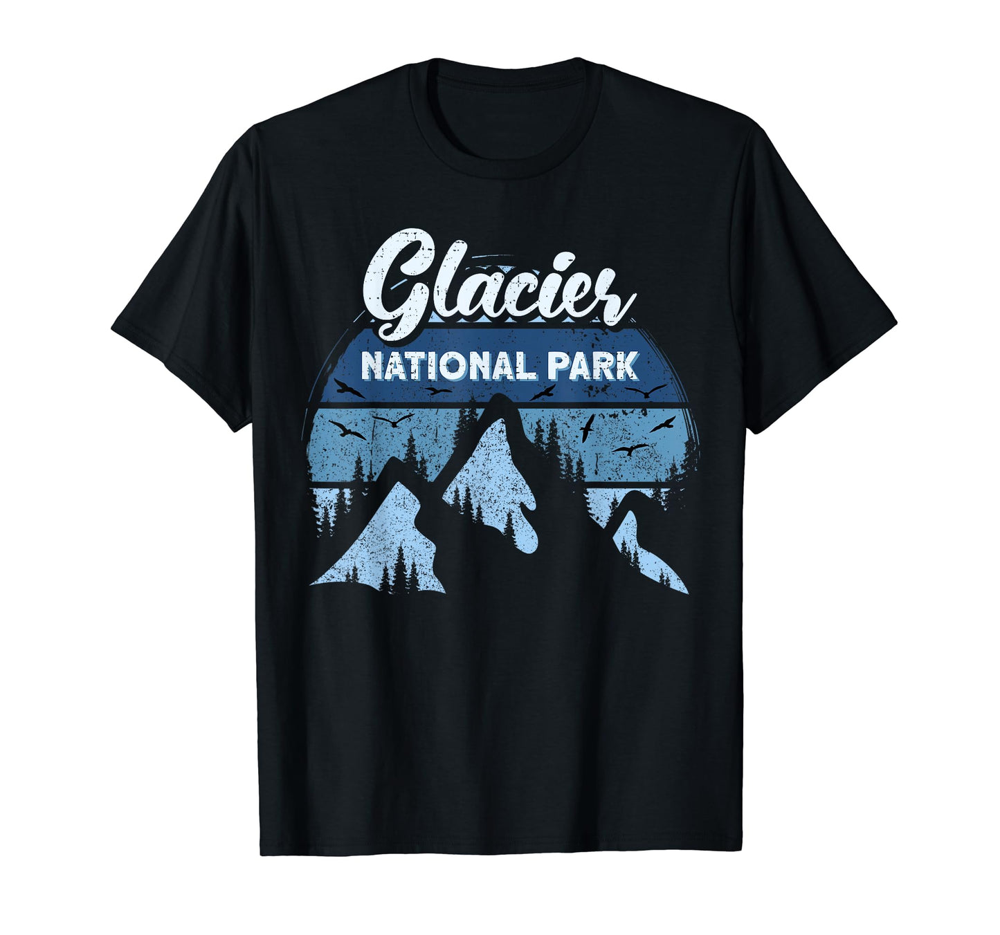 Glacier National Park Us Glacier T-Shirt - Streetwear Style for Adults - T-Shirt, Sweatshirt, Hoodie