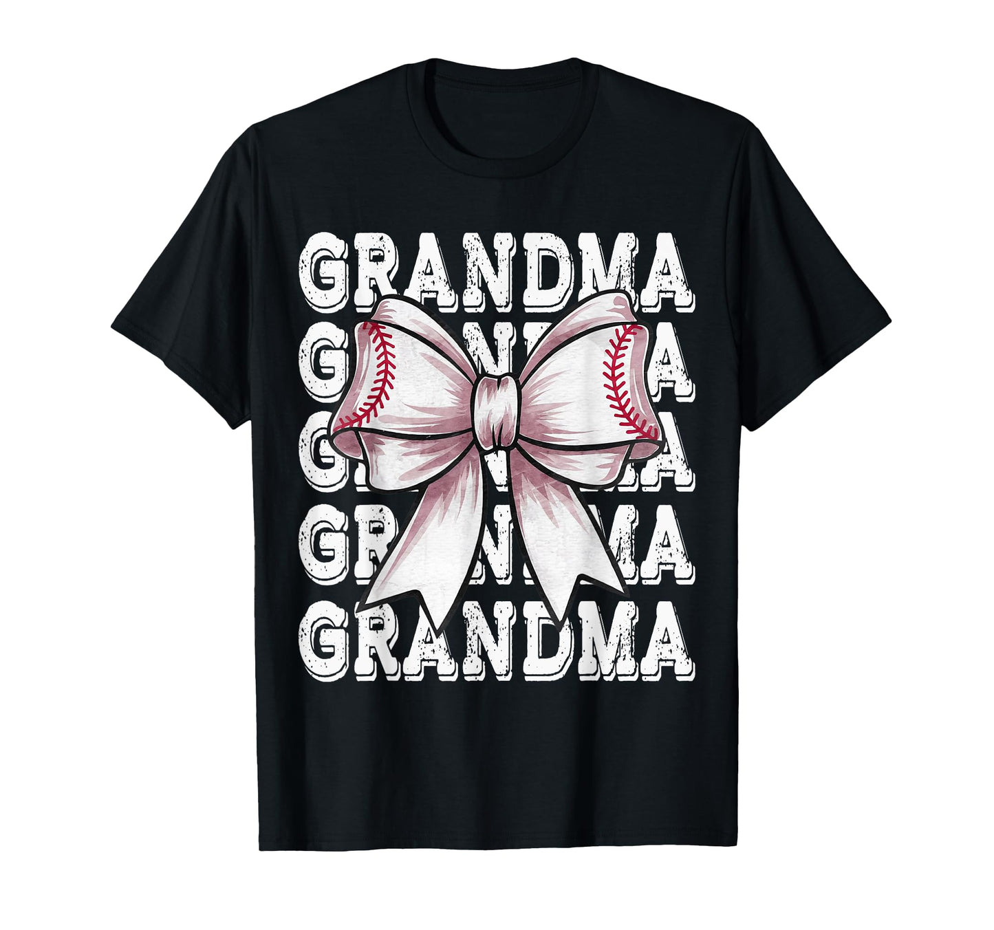 Coquette Baseball Grandma Matching T-Shirt - Custom Art Print for Adults - T-Shirt, Sweatshirt, Hoodie