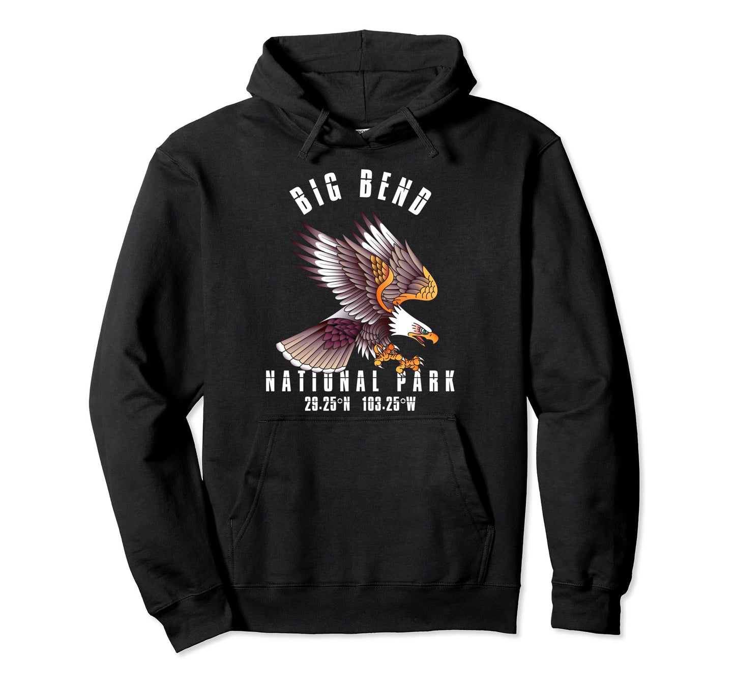 Big Bend National Park Texas Usa Hoodie - Fun Novelty Design Men Women - T-Shirt, Sweatshirt, Hoodie