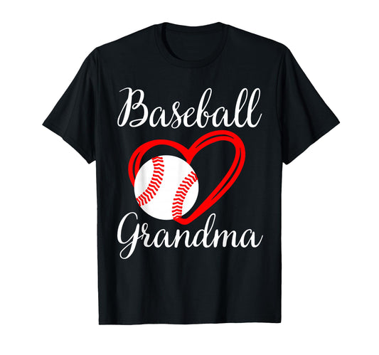 Baseball Grandma Family Matching T-Shirt - Custom Art Print for Adults - T-Shirt, Sweatshirt, Hoodie