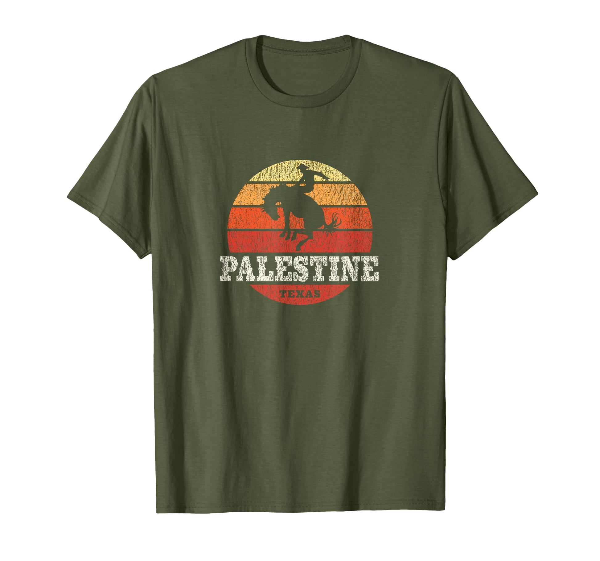 Palestine Tx Country Western T-Shirt - Minimalist Print Men Women - T-Shirt, Sweatshirt, Hoodie