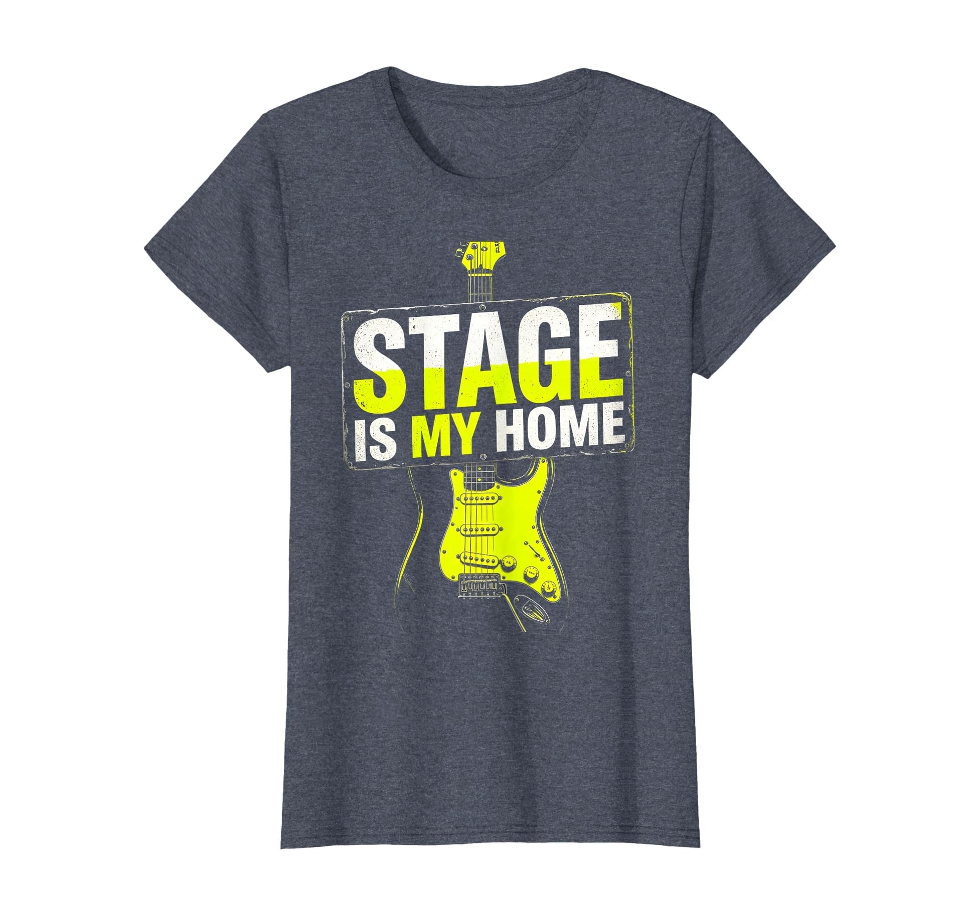 Stage Is My Home Rock And Roll T-Shirt - Casual Everyday Wear for Adults - T-Shirt, Sweatshirt, Hoodie
