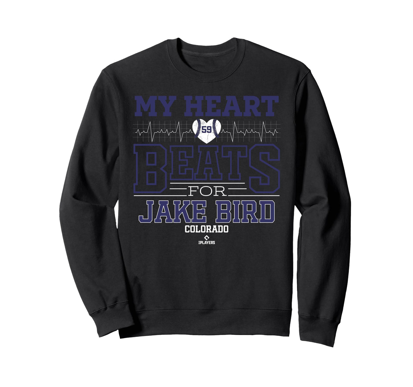 My Heart Beats Jake Bird Colorado Sweatshirt - Custom Art Print Unisex - T-Shirt, Sweatshirt, Hoodie
