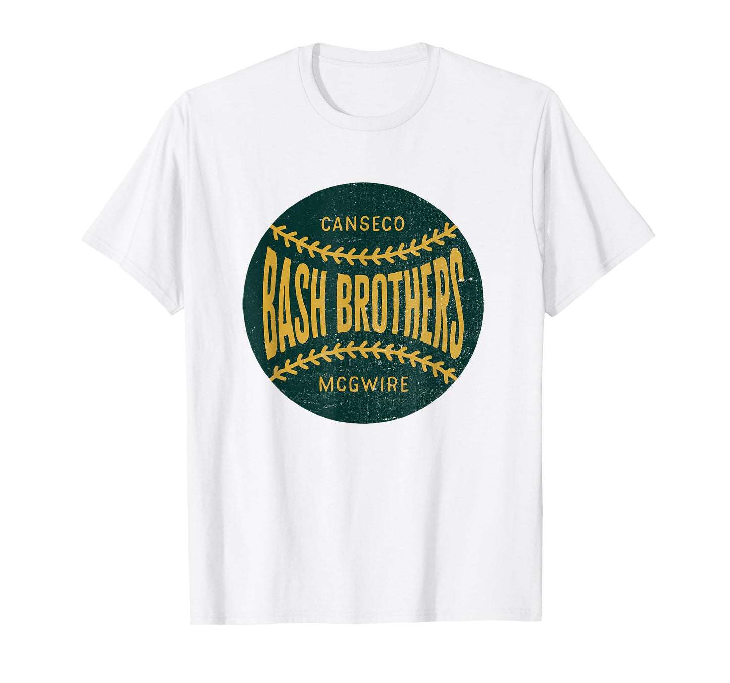 Distressed Bash Brothers Baseball T-Shirt - Trendy Graphic Men Women - T-Shirt, Sweatshirt, Hoodie