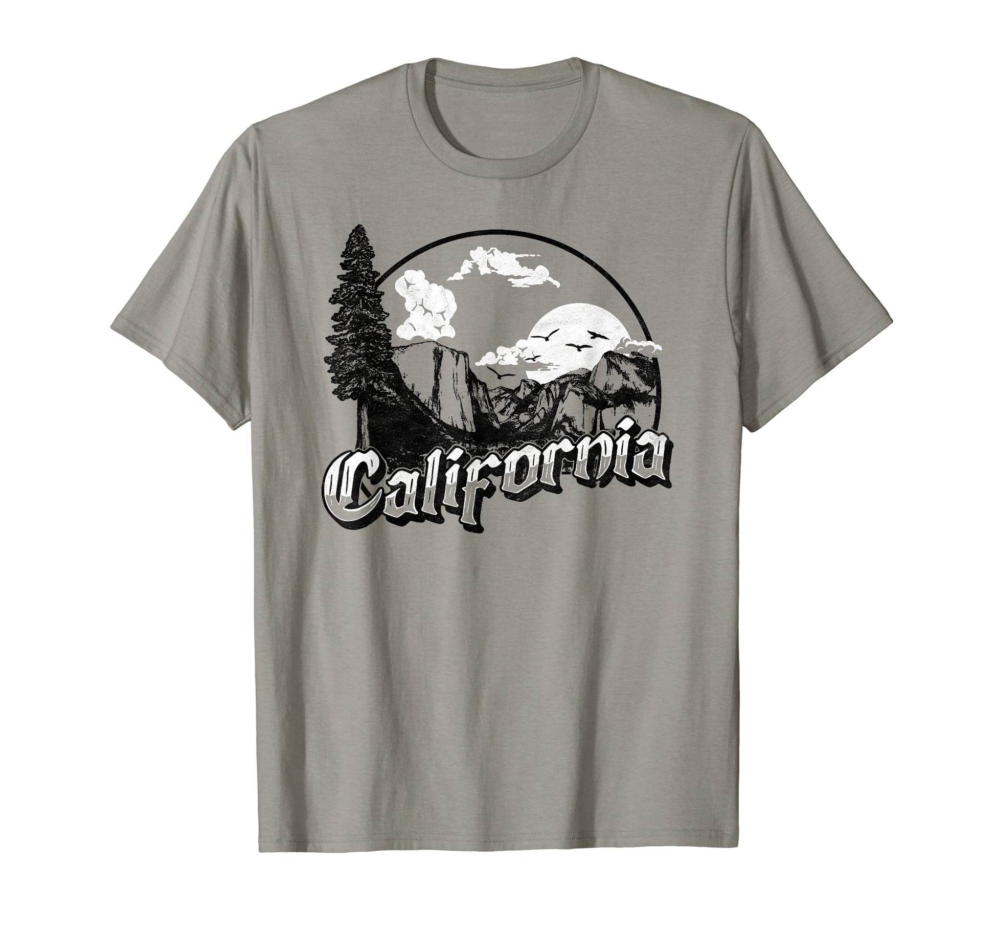 Distressed Yosemite Valley National Park T-Shirt - Unique Graphic Men Women - T-Shirt, Sweatshirt, Hoodie