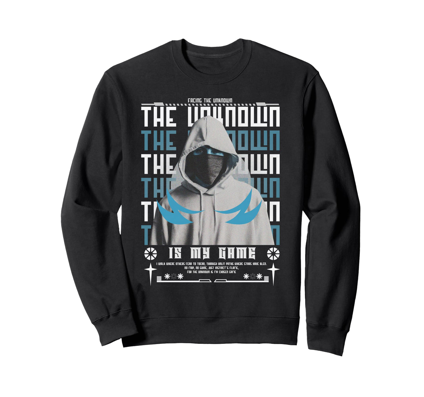 Y2K Unknown Bold Urban Graffiti Sweatshirt - Streetwear Style Men Women - T-Shirt, Sweatshirt, Hoodie