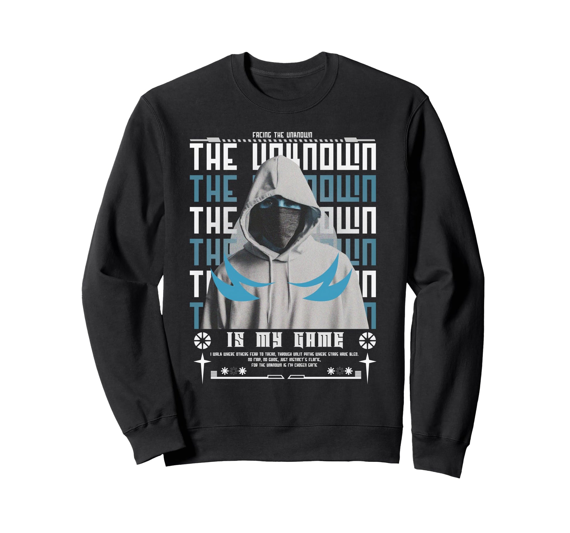 Y2K Unknown Bold Urban Graffiti Sweatshirt - Streetwear Style Men Women - T-Shirt, Sweatshirt, Hoodie