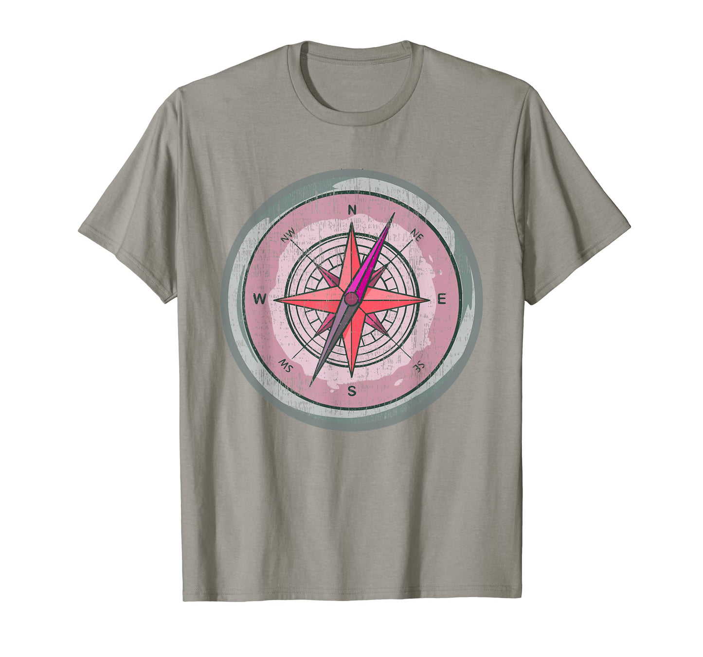 Compass Nautical Sailing North South East T-Shirt - Graphic Print Unisex - T-Shirt, Sweatshirt, Hoodie