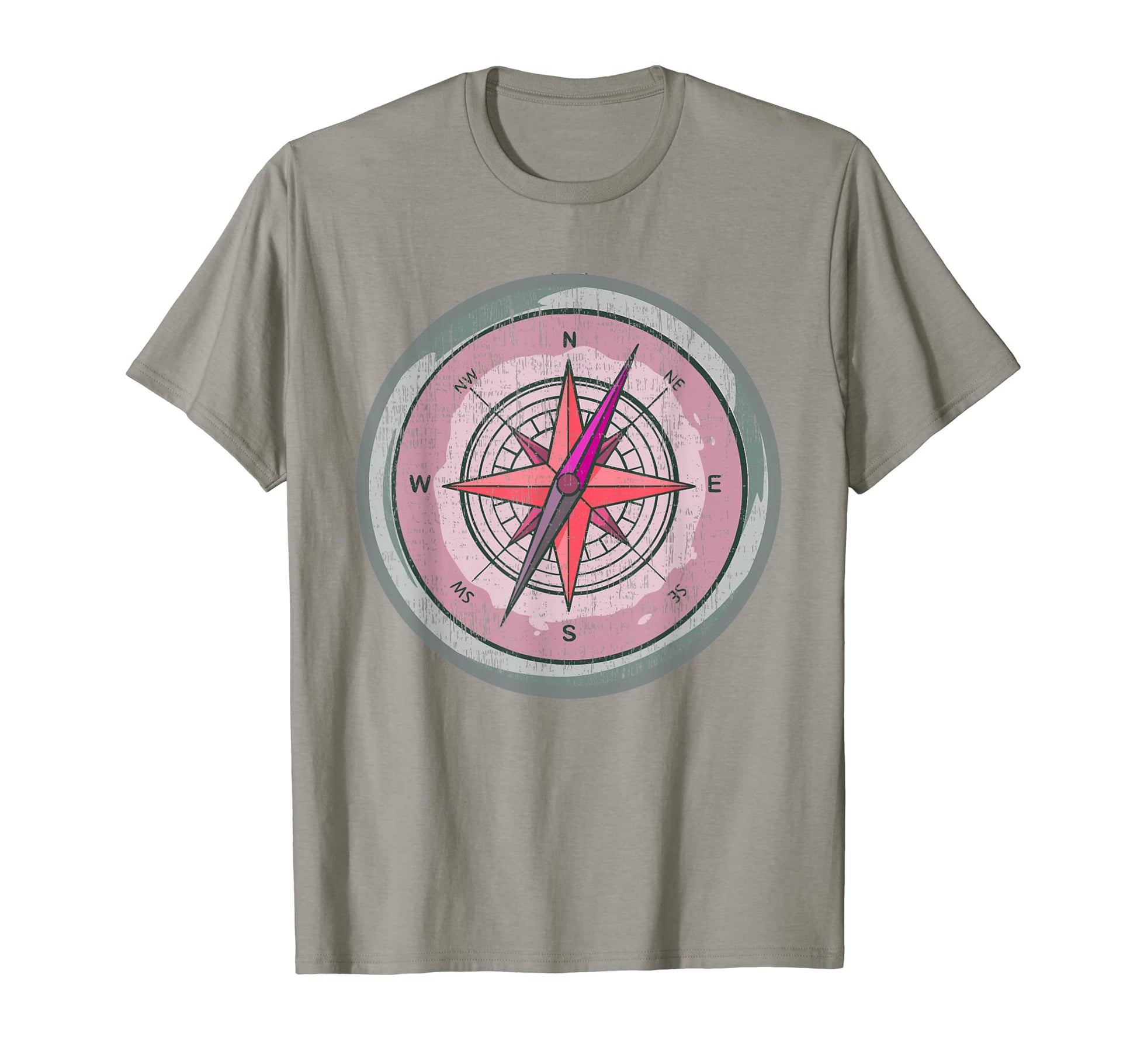 Compass Nautical Sailing North South East T-Shirt - Graphic Print Unisex - T-Shirt, Sweatshirt, Hoodie