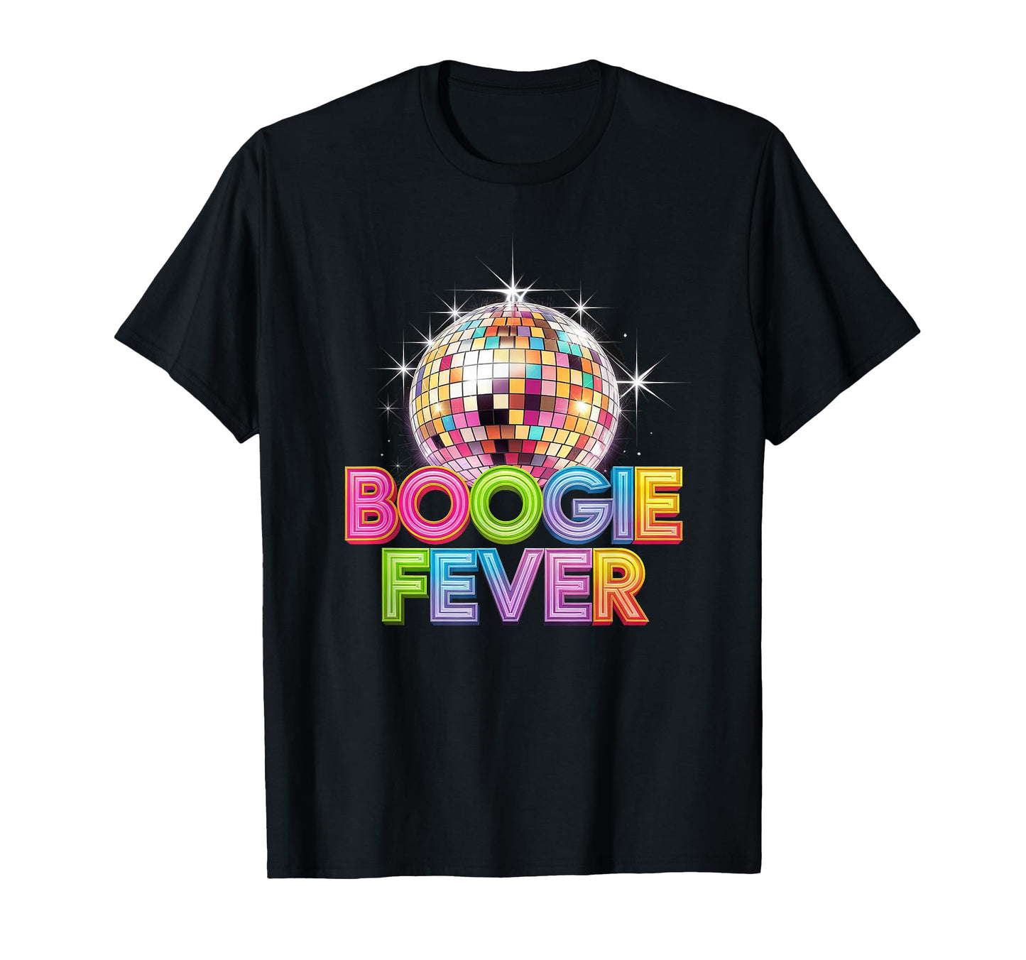 Disco Ball Boogie Fever Discoball T-Shirt - Fun Novelty Design for Adults - T-Shirt, Sweatshirt, Hoodie