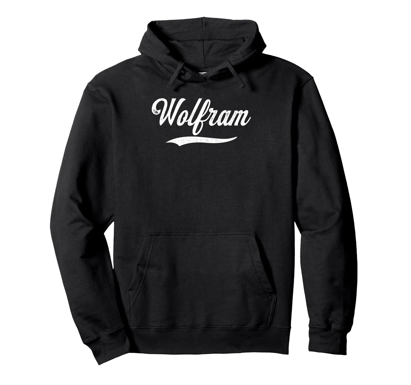 Distressed Script Grant Wolfram Hoodie - Custom Art Print for Adults - T-Shirt, Sweatshirt, Hoodie