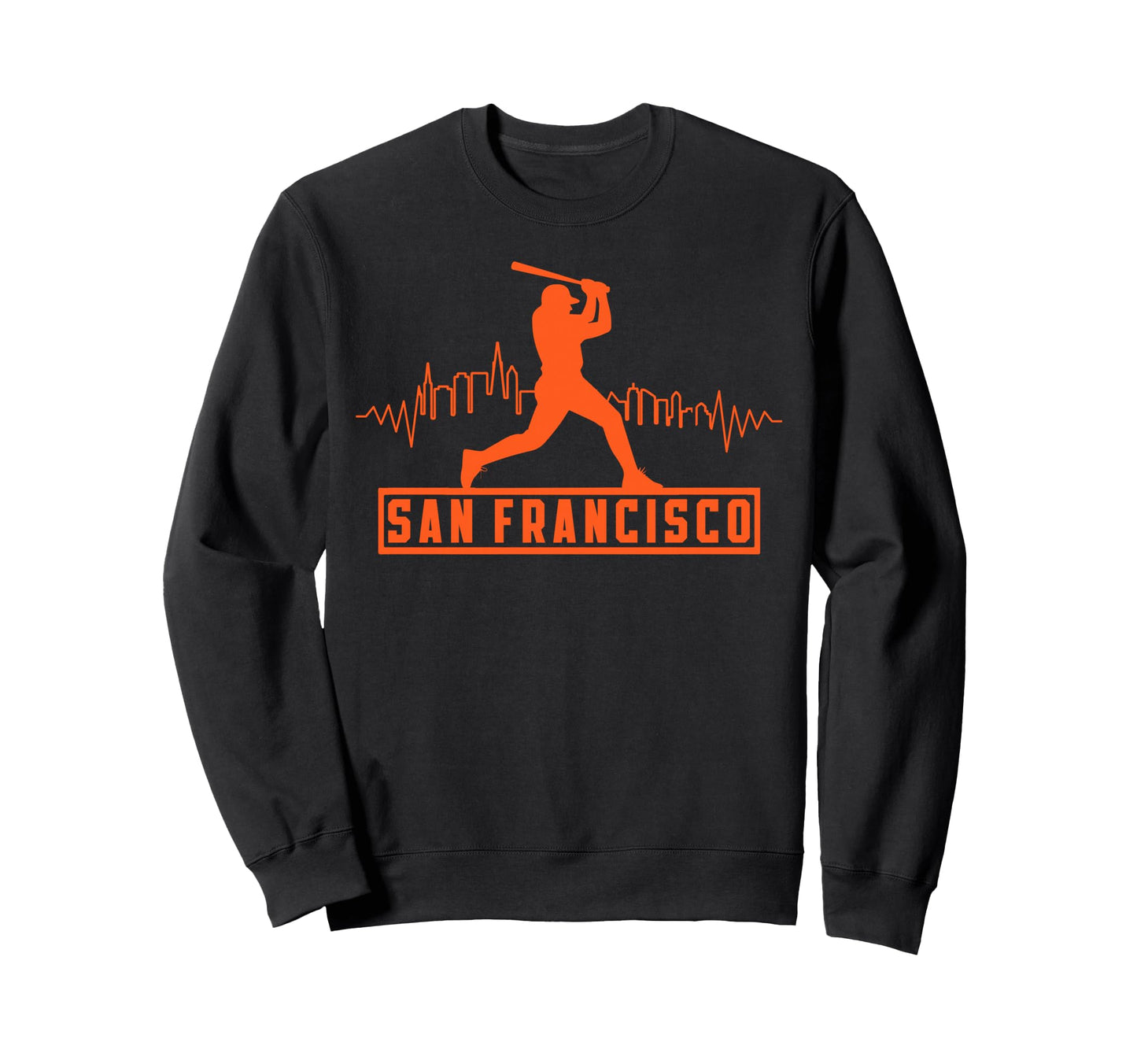 San Francisco Lovers Skyline Sweatshirt - Trendy Graphic for Adults - T-Shirt, Sweatshirt, Hoodie