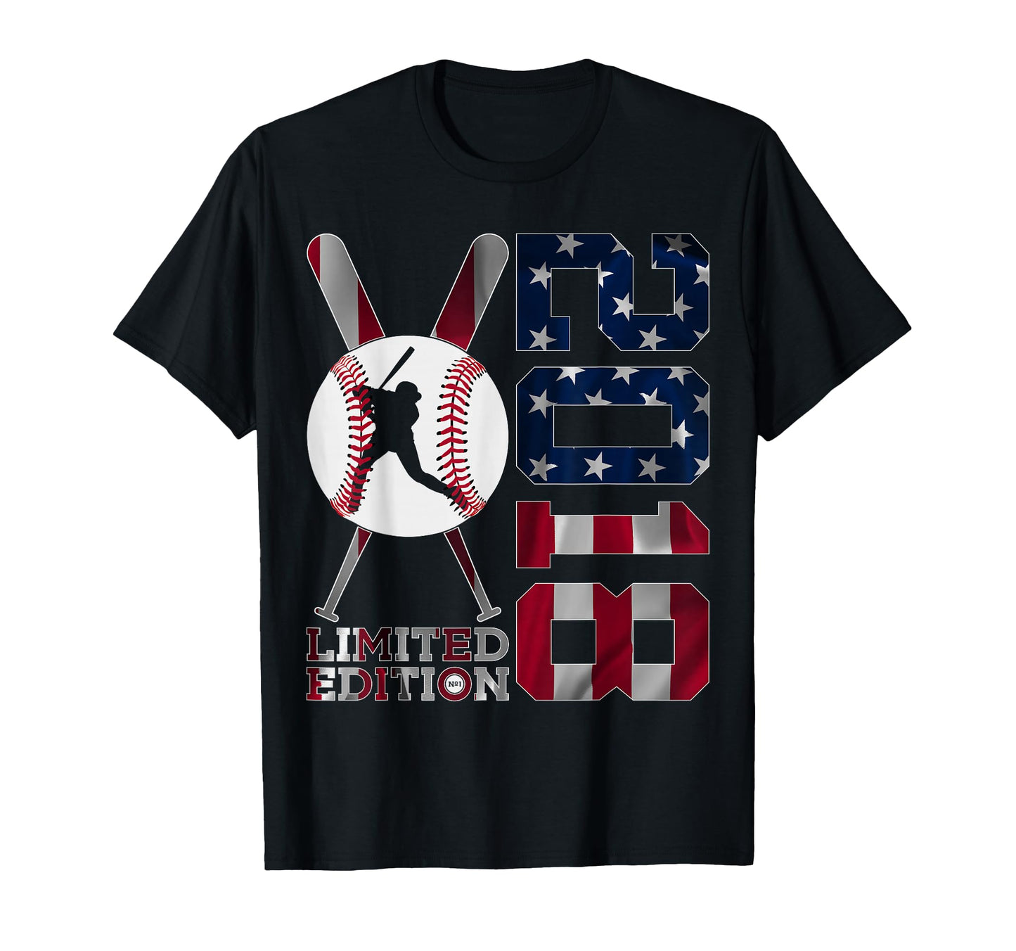 8Th Birthday Baseball 2018 T-Shirt - Custom Art Print Unisex - T-Shirt, Sweatshirt, Hoodie