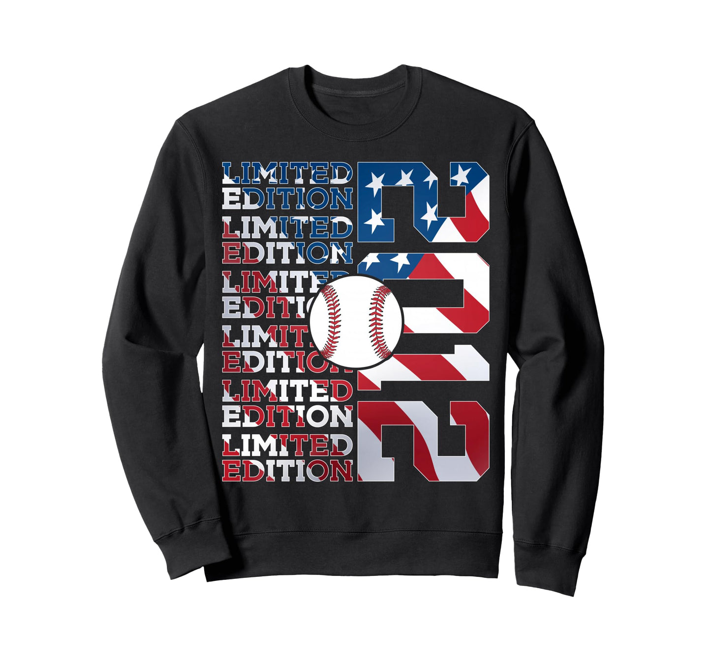 2012 Baseball 14Th Birthday Sweatshirt - Fun Novelty Design for Adults - T-Shirt, Sweatshirt, Hoodie
