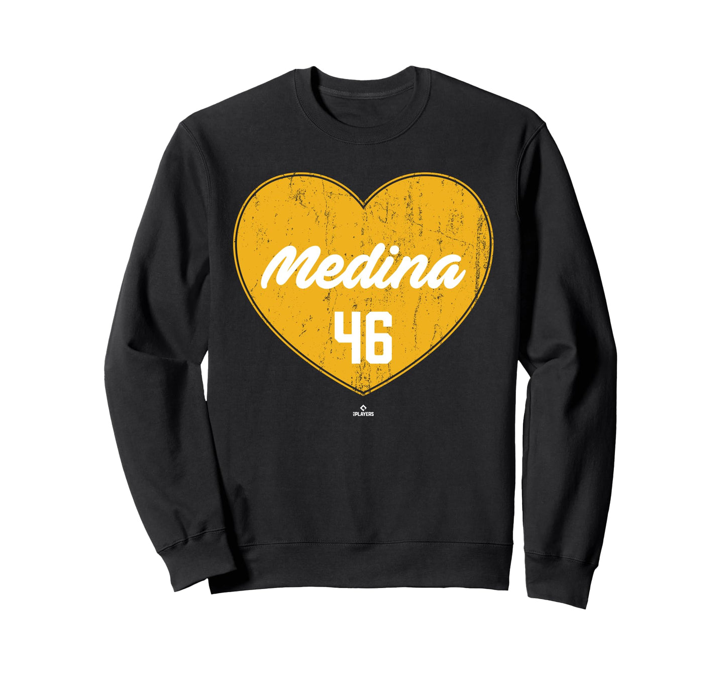 Distressed Heart Luis Medina Sweatshirt - Fun Novelty Design Men Women - T-Shirt, Sweatshirt, Hoodie