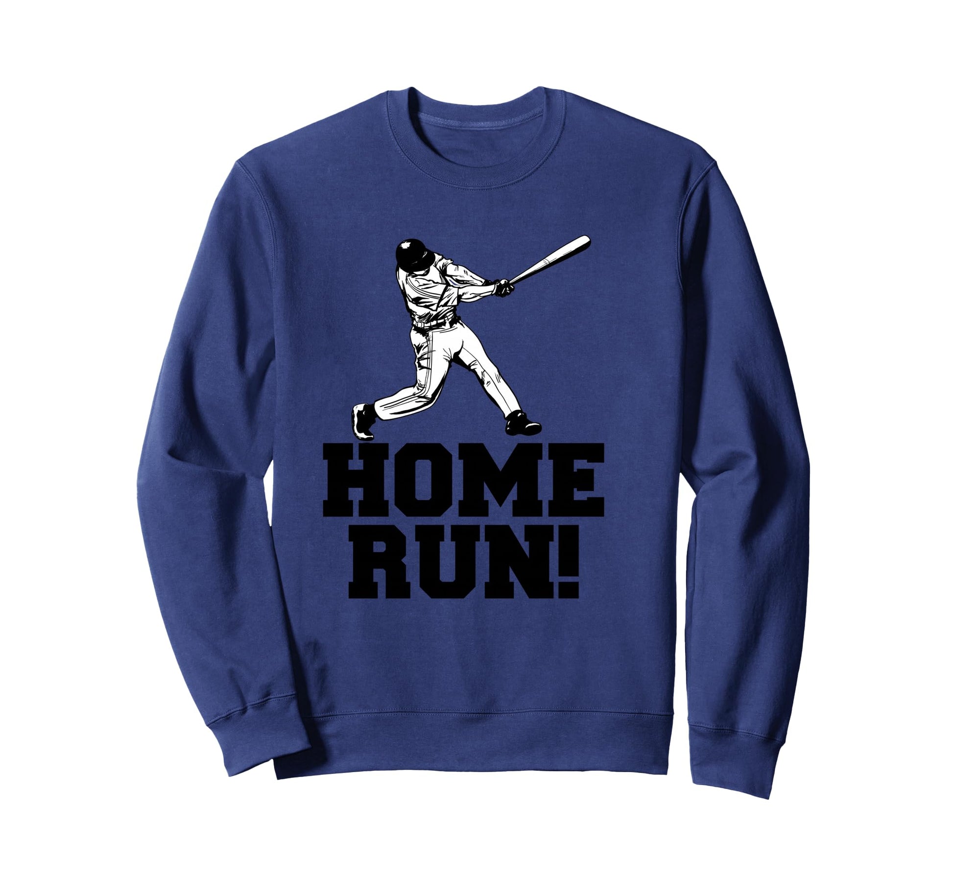 Baseball Home Run Sweatshirt - Trendy Graphic for Adults - T-Shirt, Sweatshirt, Hoodie
