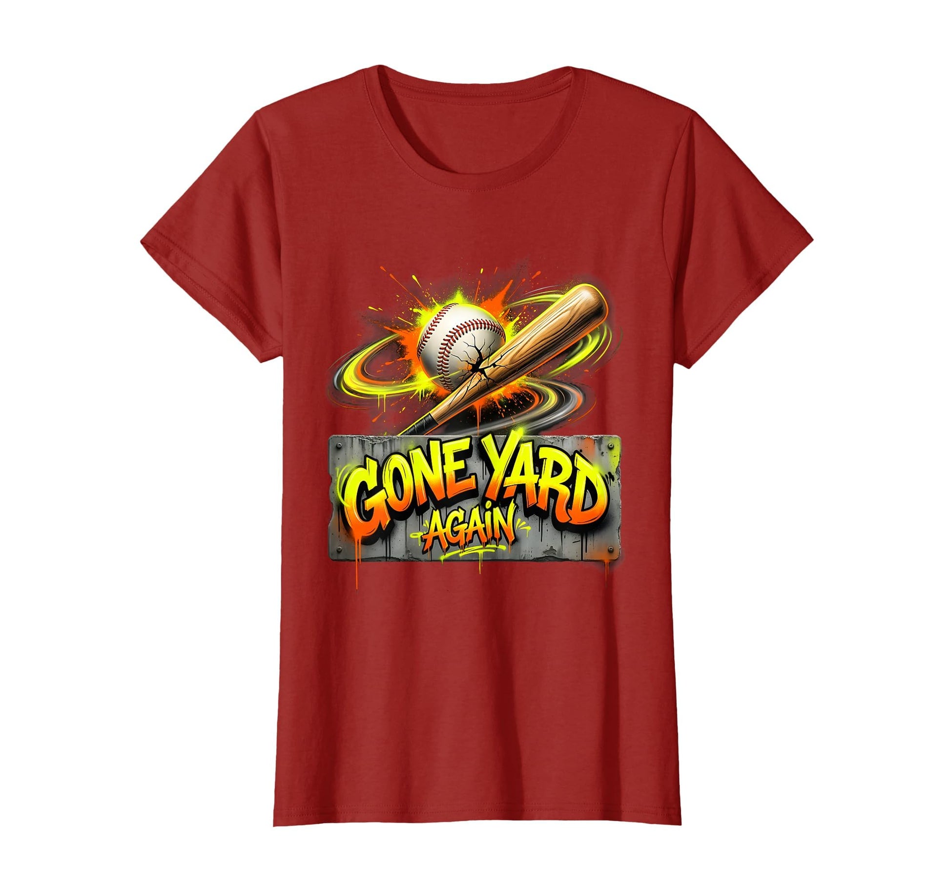Gone Yard Again Baseball Home Run T-Shirt - Streetwear Style for Adults - T-Shirt, Sweatshirt, Hoodie