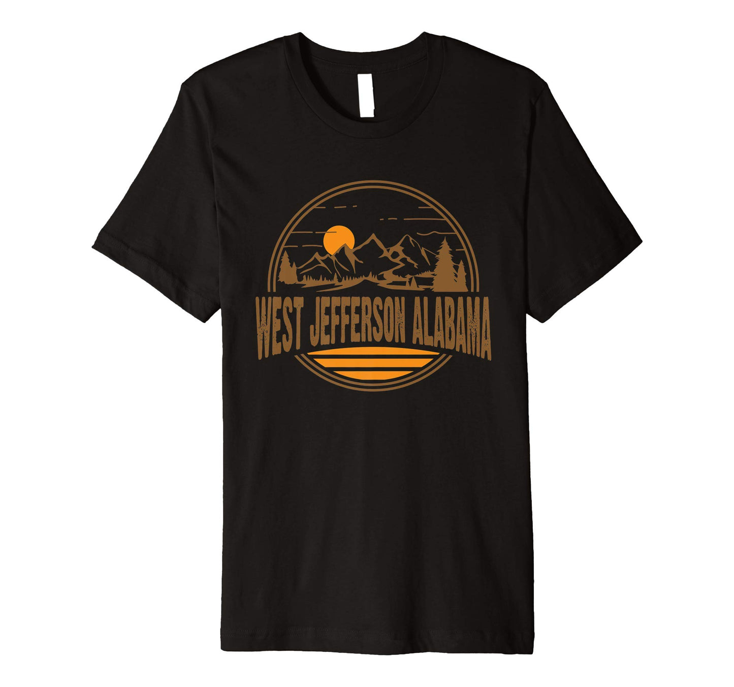West Jefferson Alabama State Gift T-Shirt - Graphic Print for Adults - T-Shirt, Sweatshirt, Hoodie