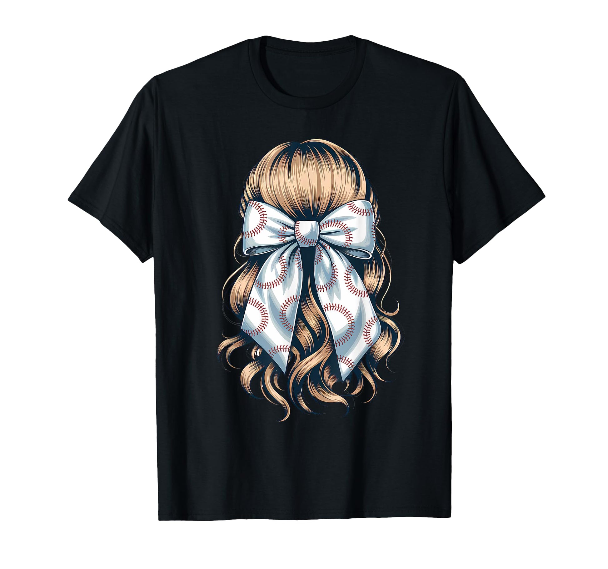 Baseball Coquette Bow Baseball Mom T-Shirt - Aesthetic Graphic Men Women - T-Shirt, Sweatshirt, Hoodie