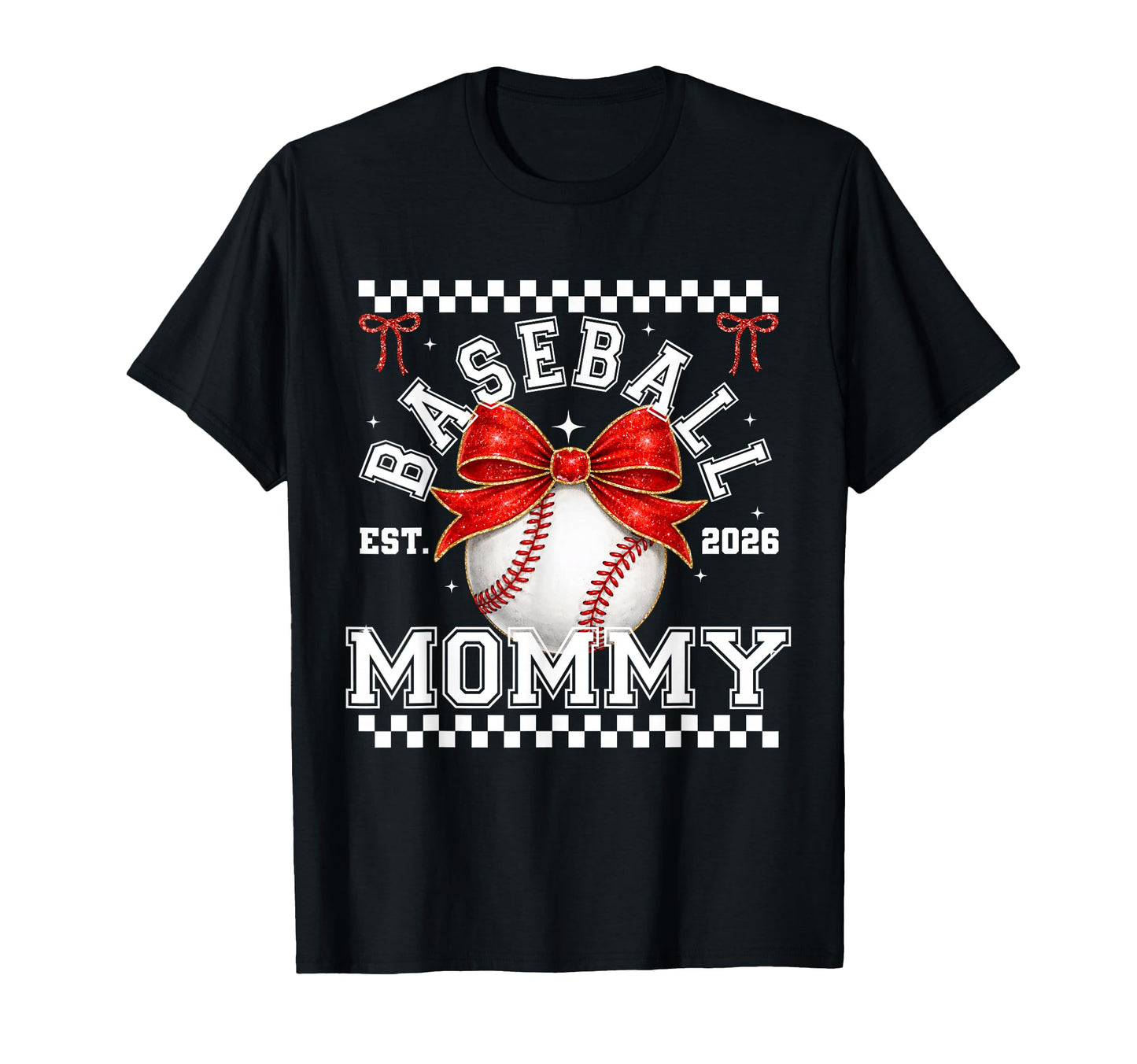 Baseball Mommy Coquette Family Matching T-Shirt - Unique Graphic Men Women - T-Shirt, Sweatshirt, Hoodie