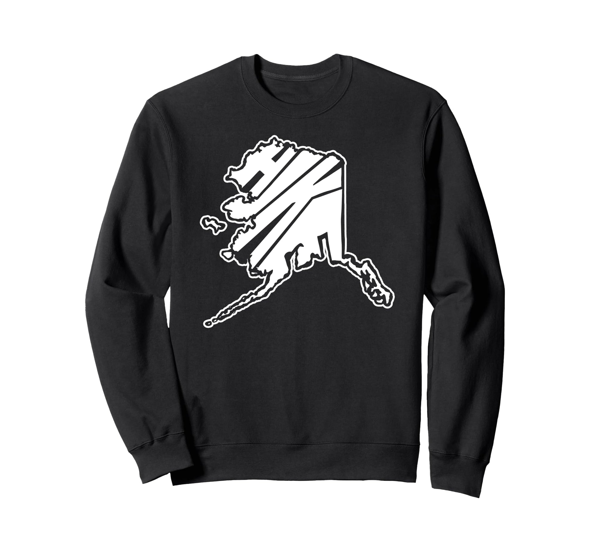 Hike Alaska State Outdoor Hiking Sweatshirt - Streetwear Style for Adults - T-Shirt, Sweatshirt, Hoodie