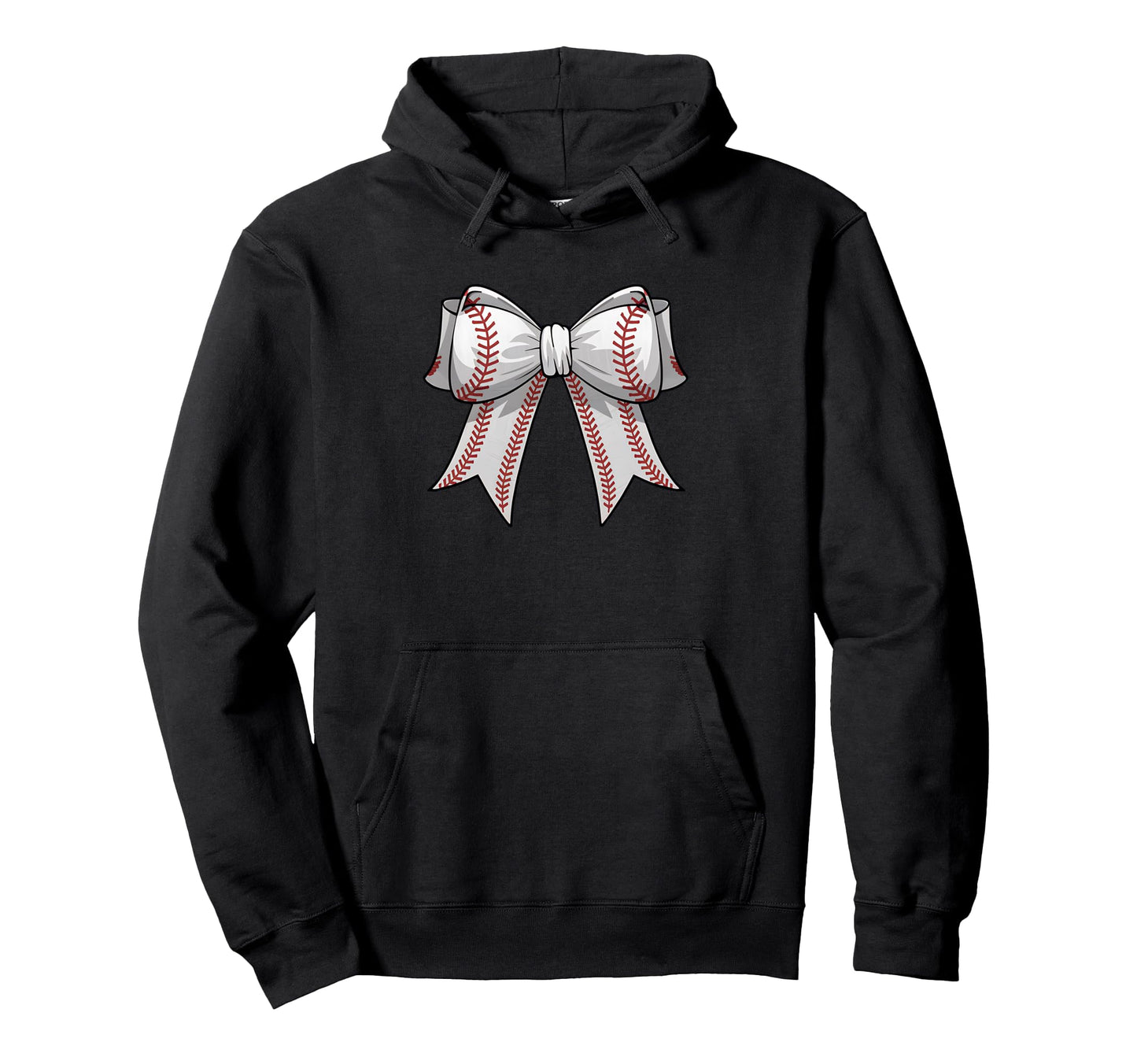 Baseball Coquette Bow White Mothers Hoodie - Streetwear Style Men Women - T-Shirt, Sweatshirt, Hoodie
